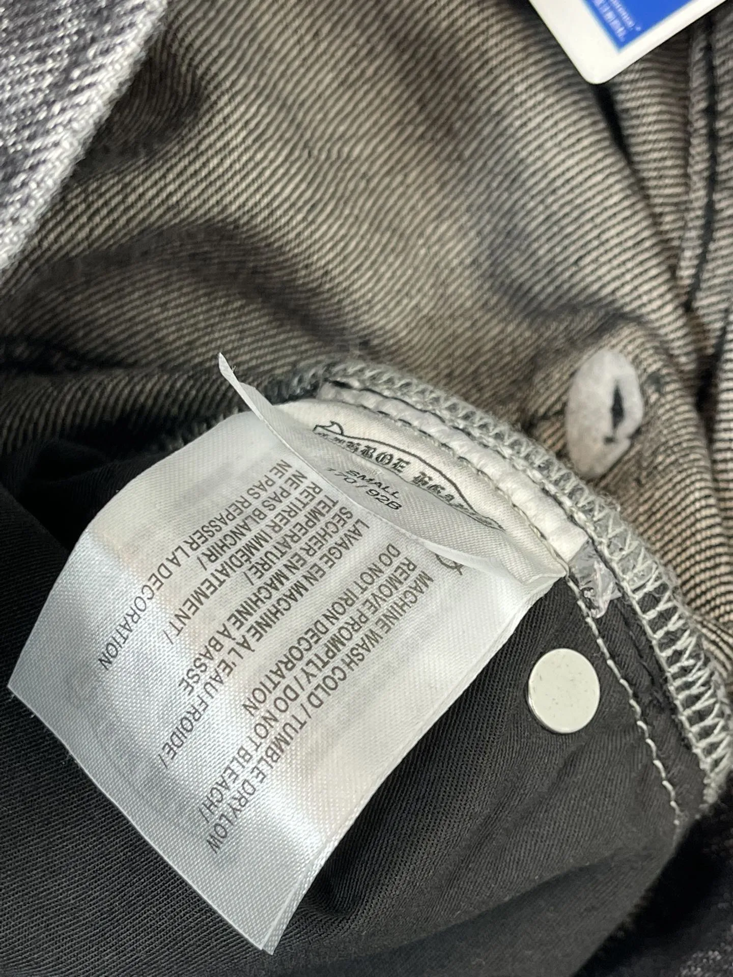 Chrome Hearts クロス柄デニムパンツ ブルー/ブラック - 画像 (6)