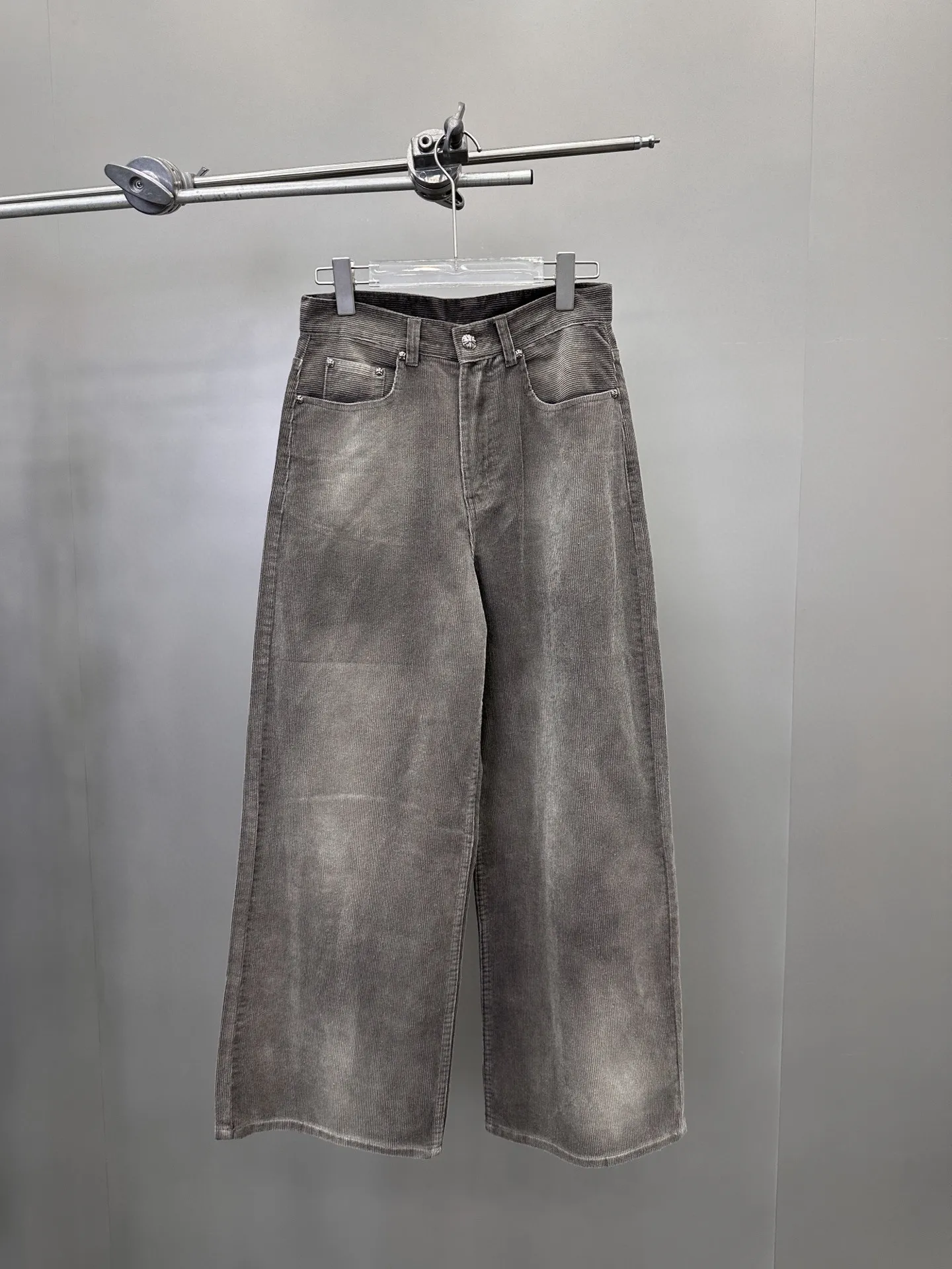 Chrome Hearts グレー クラシックワイドパンツ - 画像 (3)