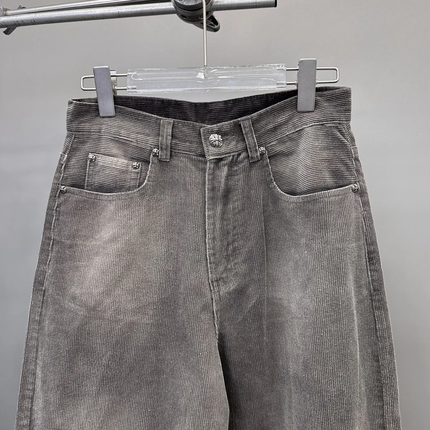 Chrome Hearts グレー クラシックワイドパンツ - 画像 (4)