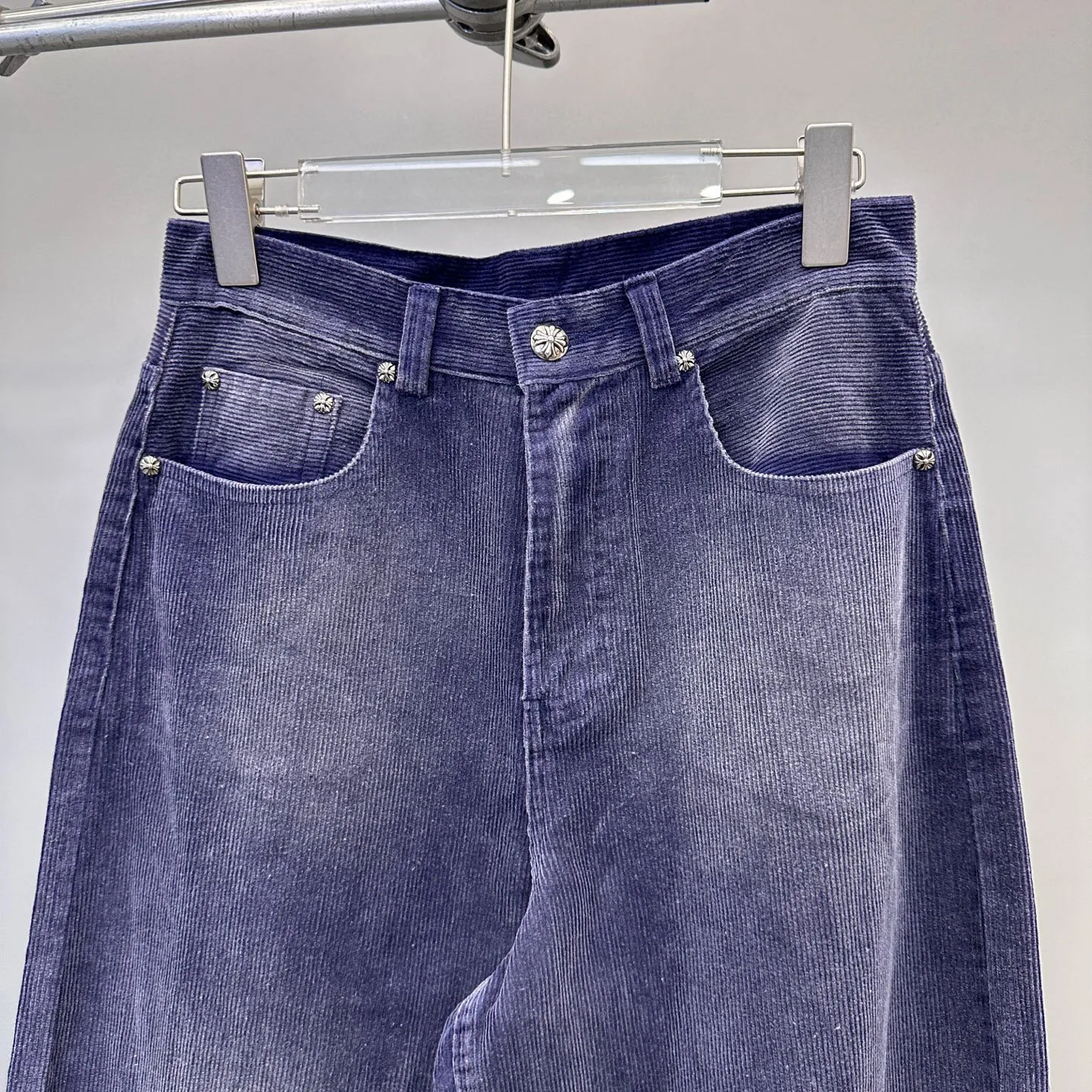 Chrome Hearts ダークブルー ワイドパンツ - 画像 (4)