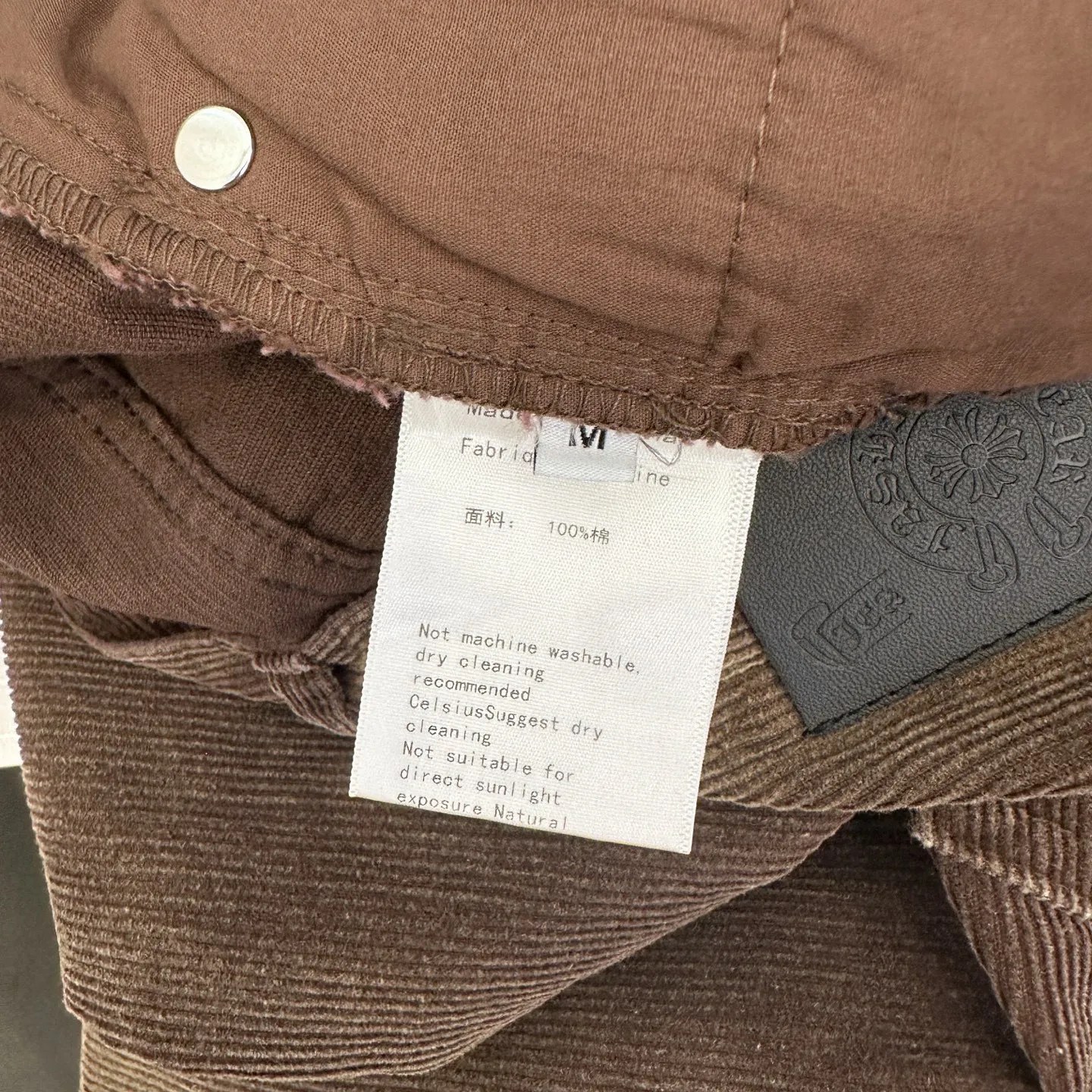 新款カジュアルパンツブラウンスタイル - 画像 (4)