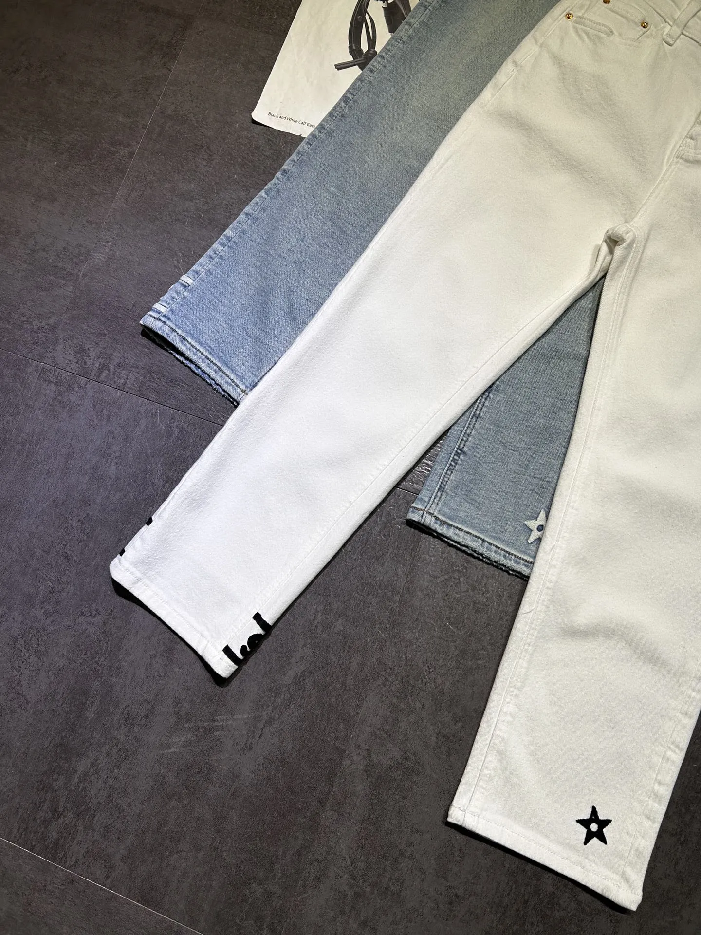 MissDior 25周年9点ジーンズホワイトブルー SMLサイズ - 画像 (4)