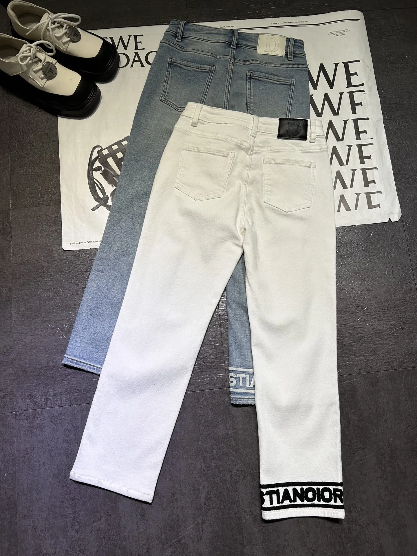 MissDior 25周年9点ジーンズホワイトブルー SMLサイズ - 画像 (5)