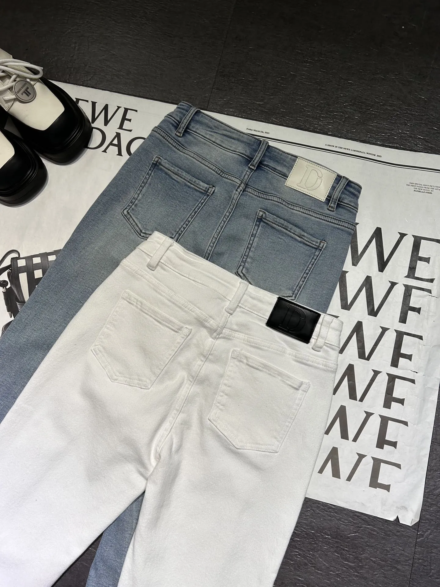 MissDior 25周年9点ジーンズホワイトブルー SMLサイズ - 画像 (8)