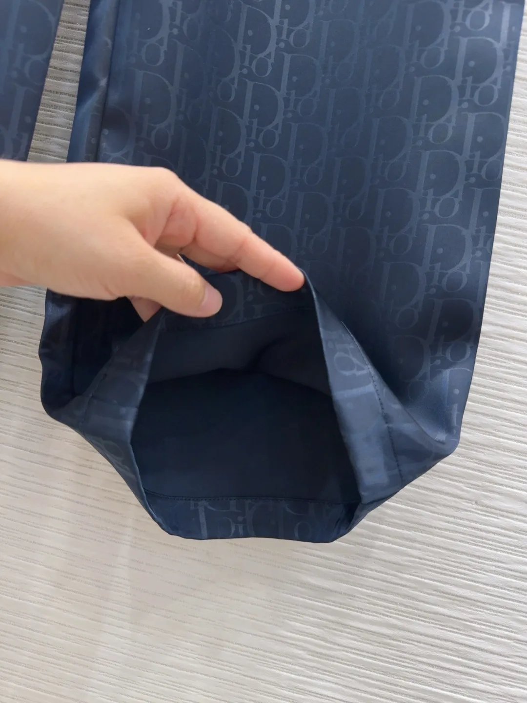 Christian Dior 2025SS ダークブルーロングパンツ - 画像 (6)