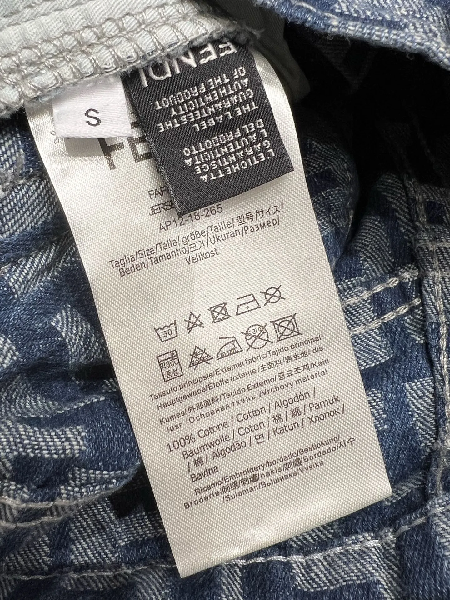 Fendi 2023春夏ブルージーンズショーツSML - 画像 (10)