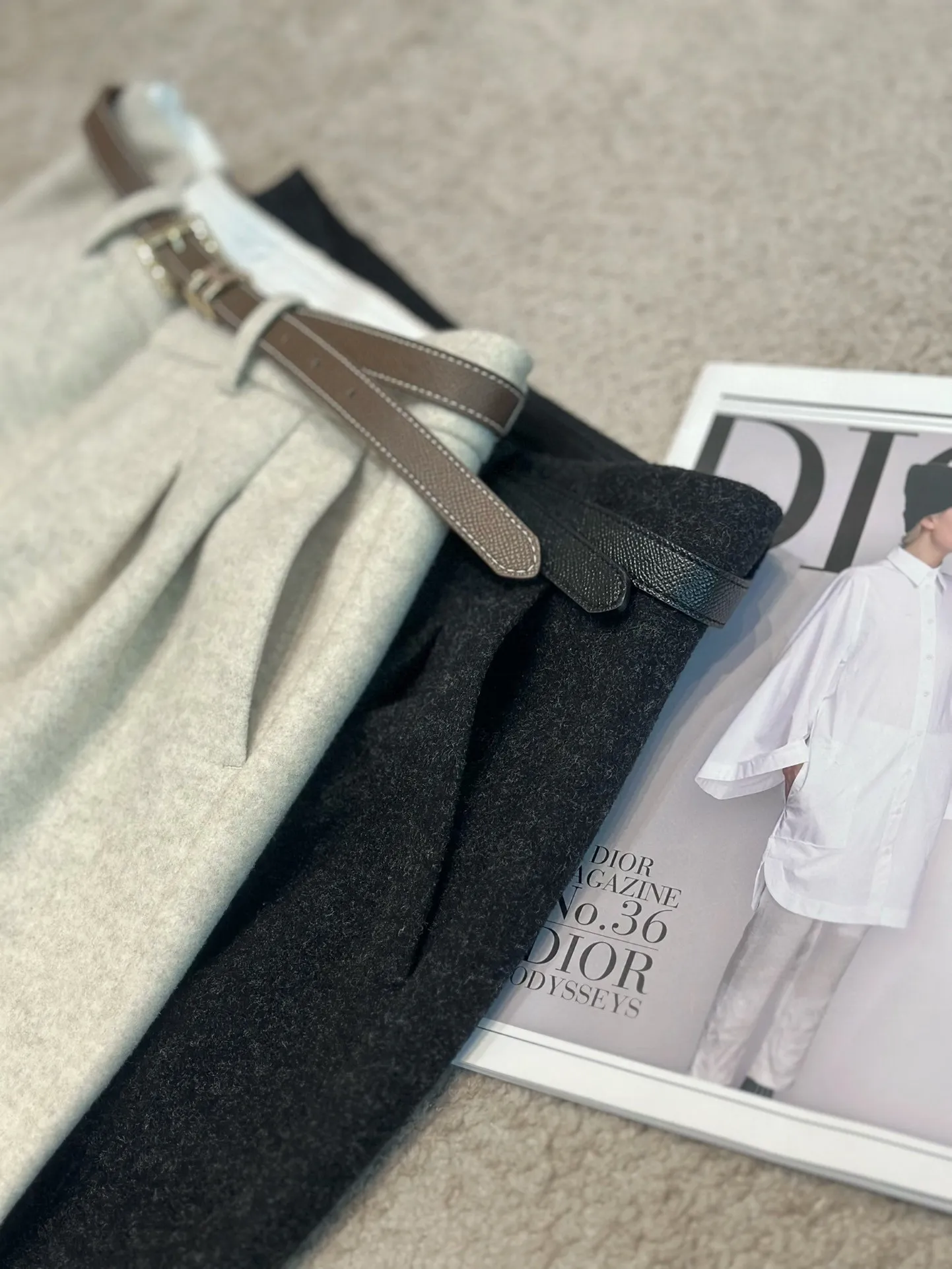 Hermes パンツ 黑色 S M L - 画像 (7)