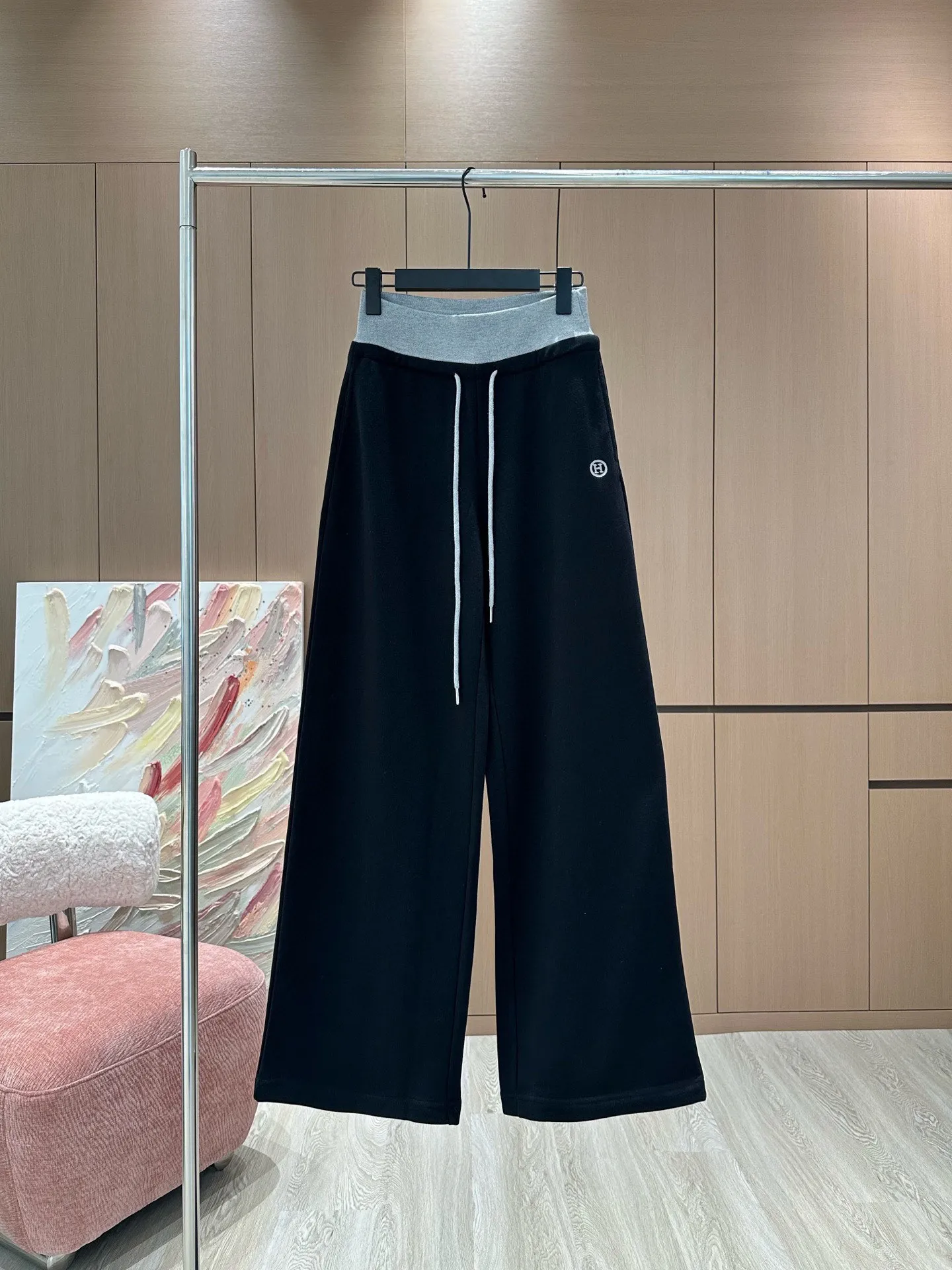 Hermes スポーツパンツブルーグレーブラック - 画像 (4)