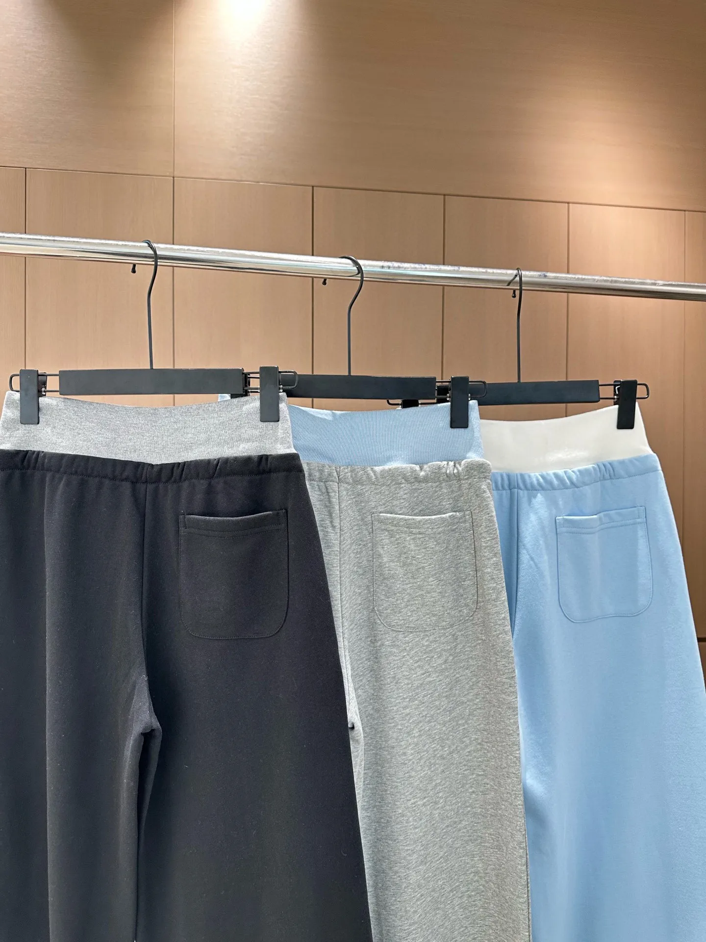 Hermes スポーツパンツブルーグレーブラック - 画像 (8)