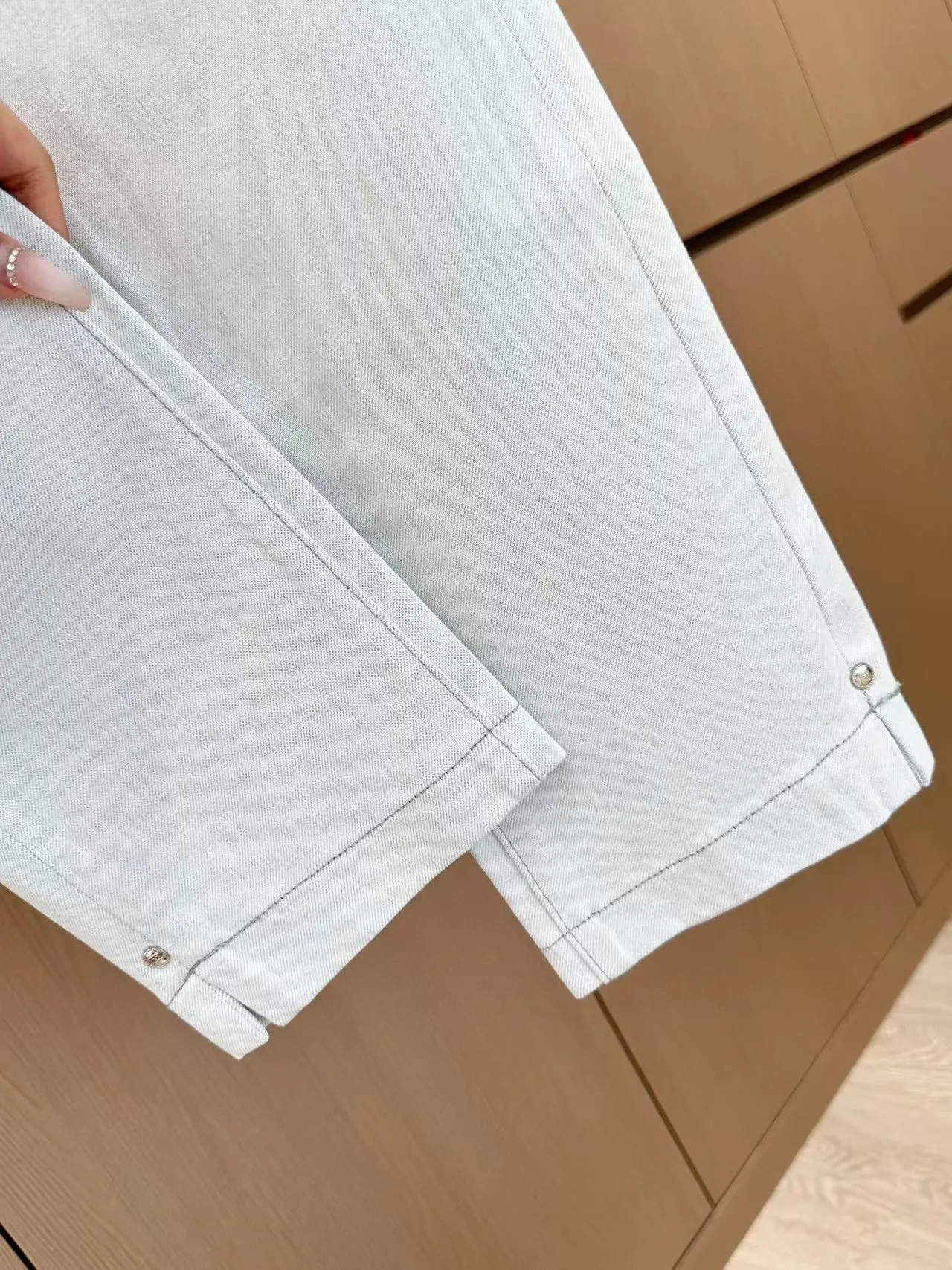 Hermes 白いストレッチジーンズ - 画像 (5)