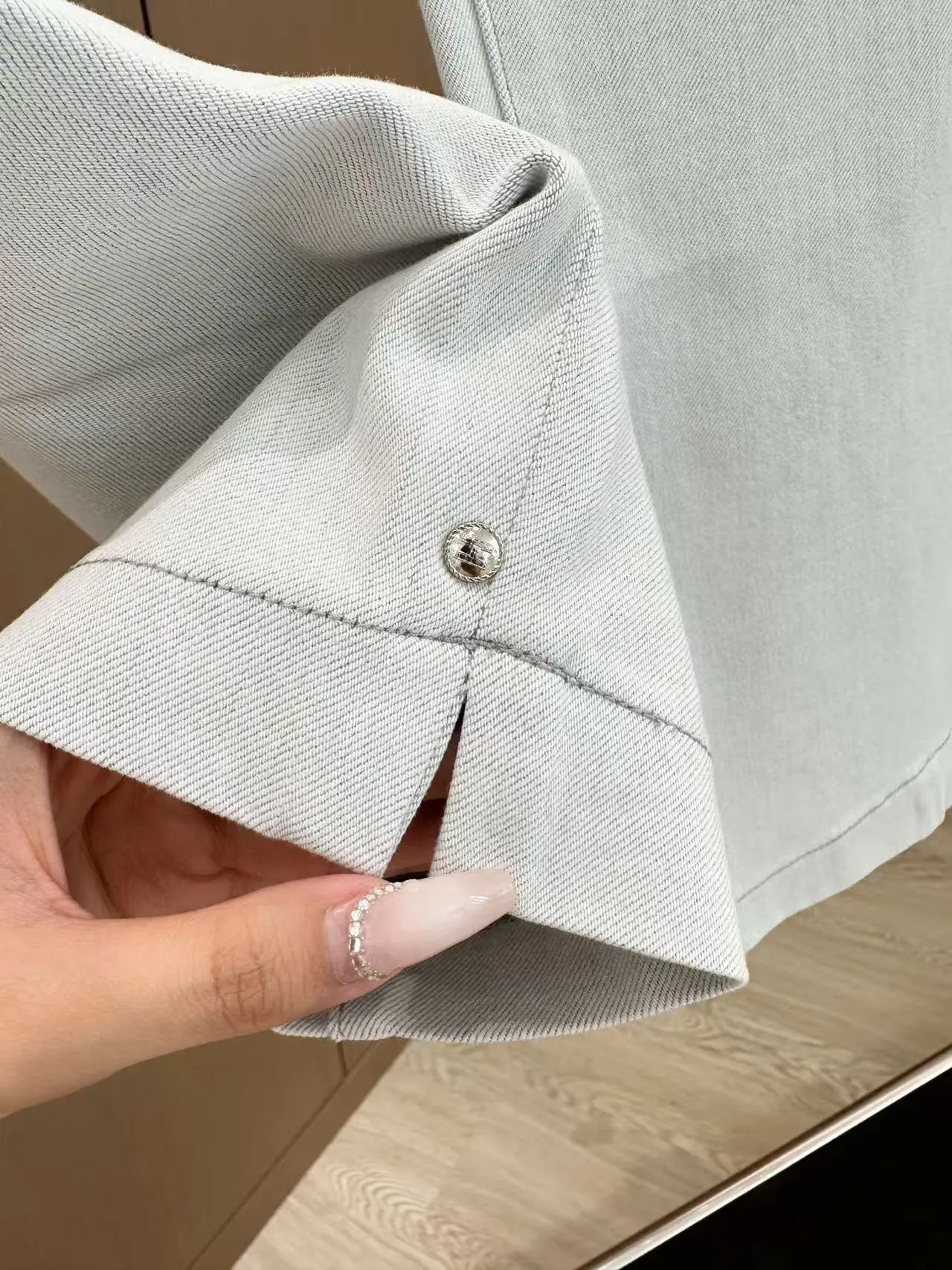 Hermes 白いストレッチジーンズ - 画像 (6)