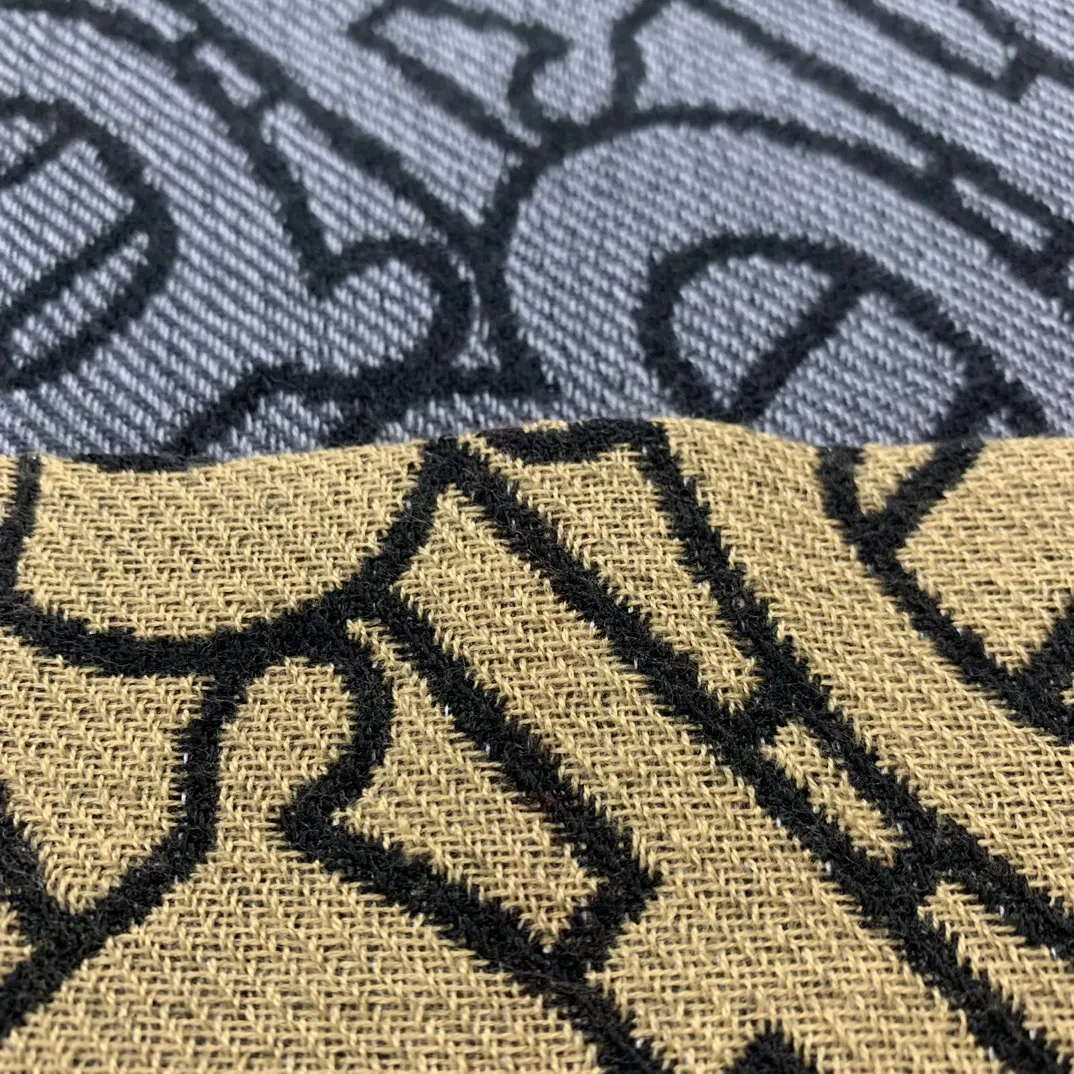 Burberry TBクラシックスカーフ カーキとグレー - 画像 (7)