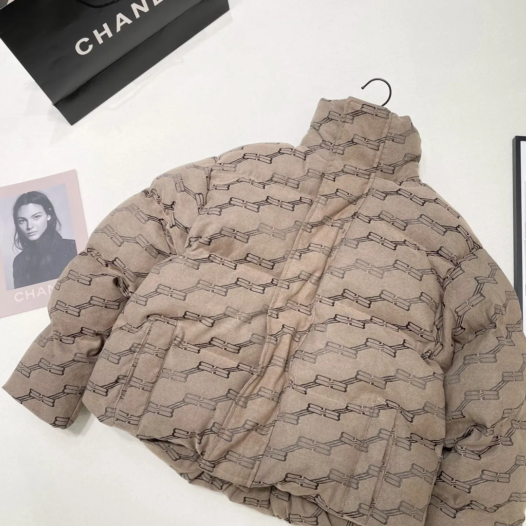 Balenciaga BBロゴダウンジャケット ベージュ - 画像 (3)