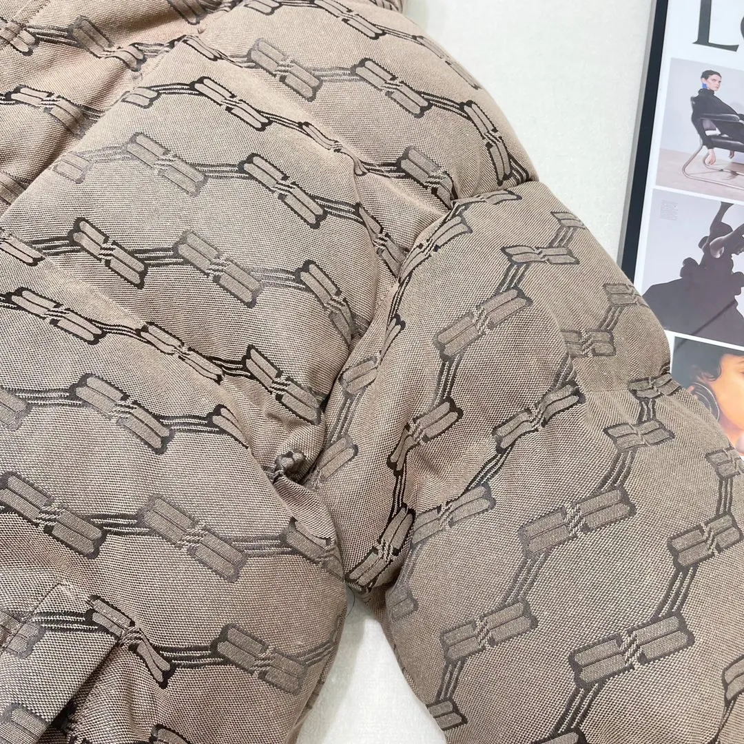 Balenciaga BBロゴダウンジャケット ベージュ - 画像 (6)