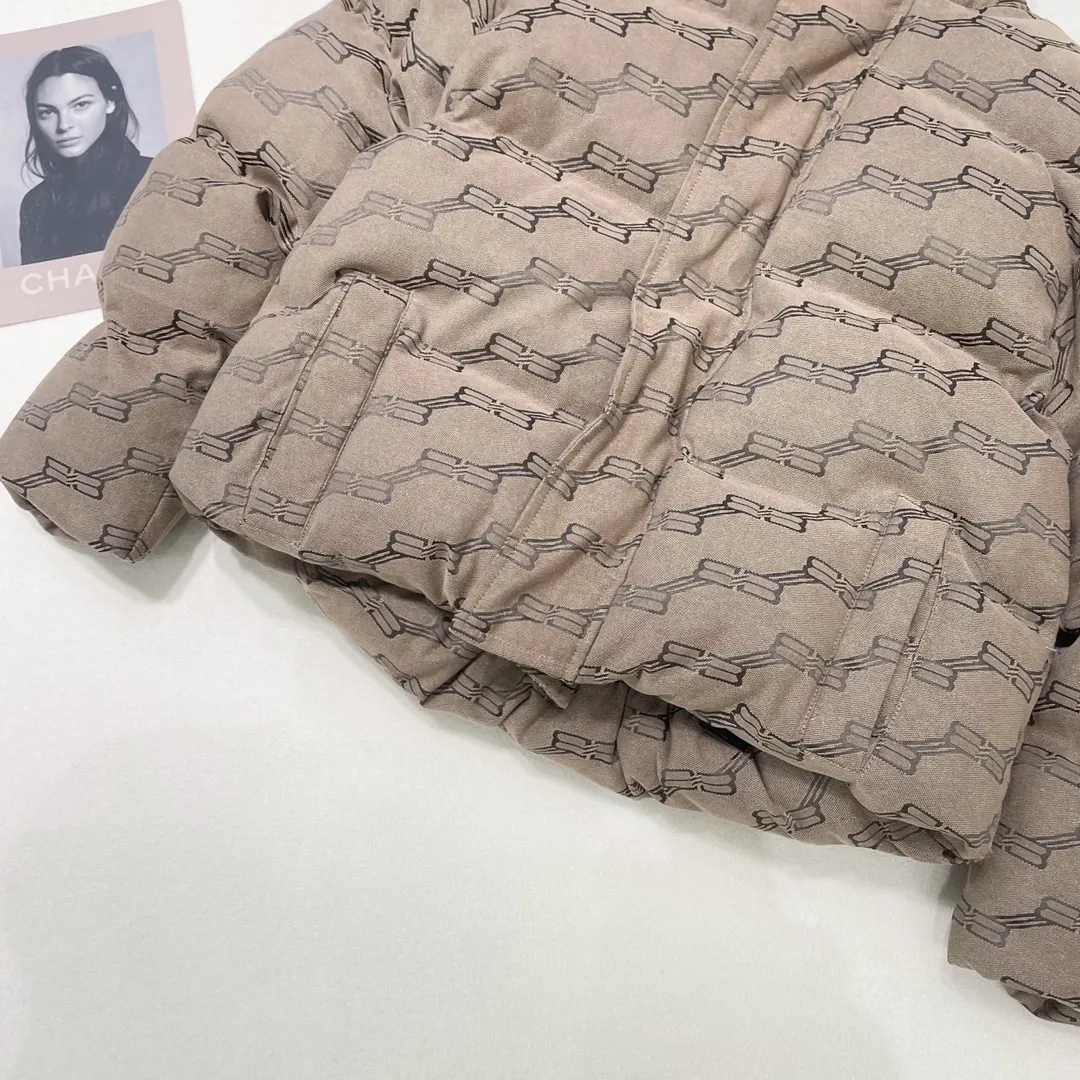 Balenciaga BBロゴダウンジャケット ベージュ - 画像 (10)