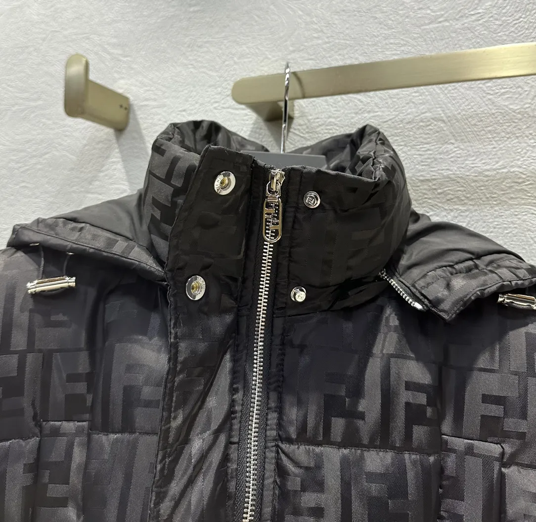 FENDI ブラック ダブルF 羽織りベスト - 画像 (8)