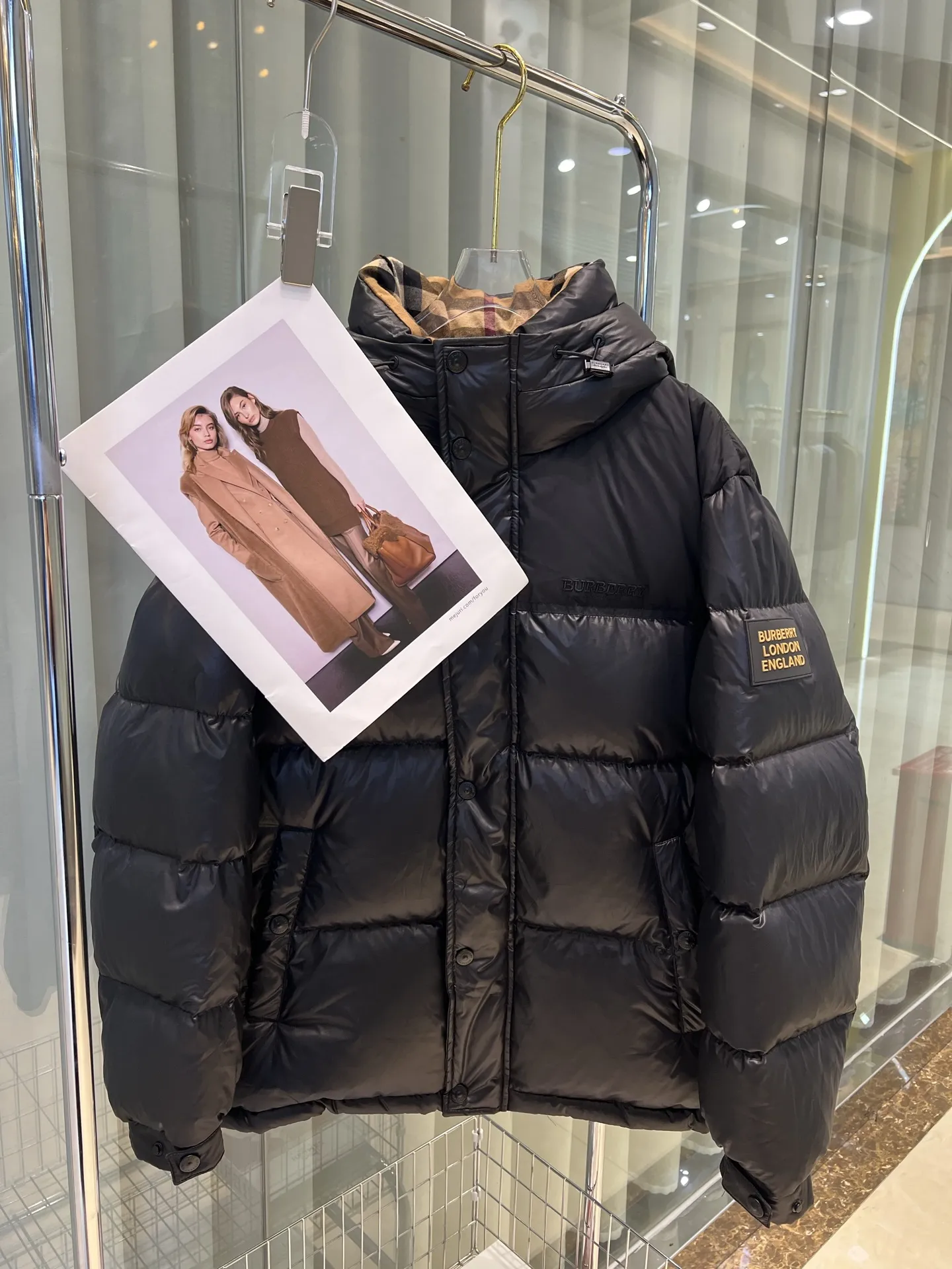 Burberry黒金 ジャケットユニセックス