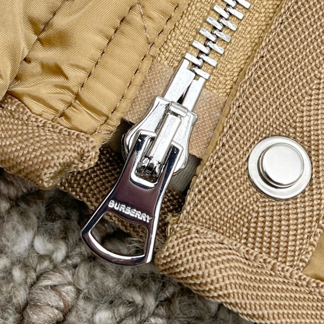 Burberry カーキ キルティング ジャケット - 画像 (7)