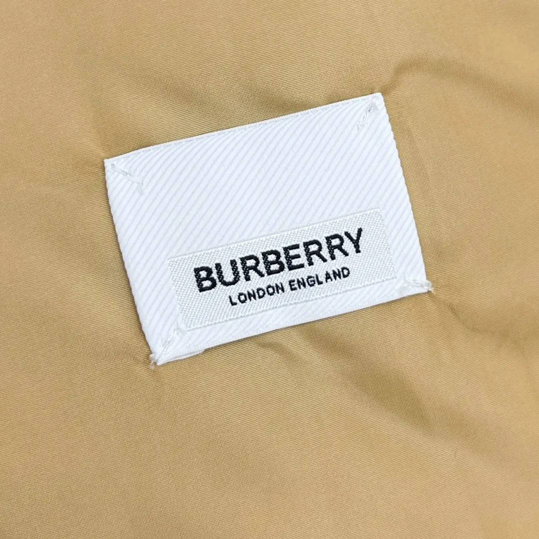 Burberry カーキ キルティング ジャケット - 画像 (8)