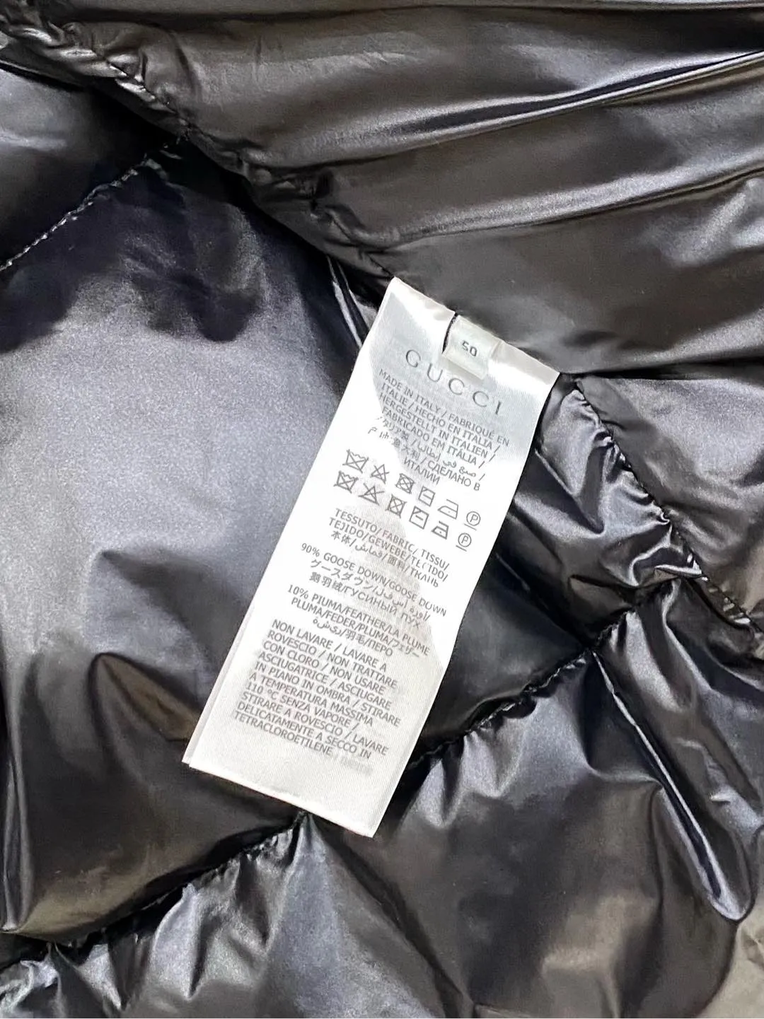 Gucci ブラック ダウンジャケット 秋冬新作 - 画像 (9)