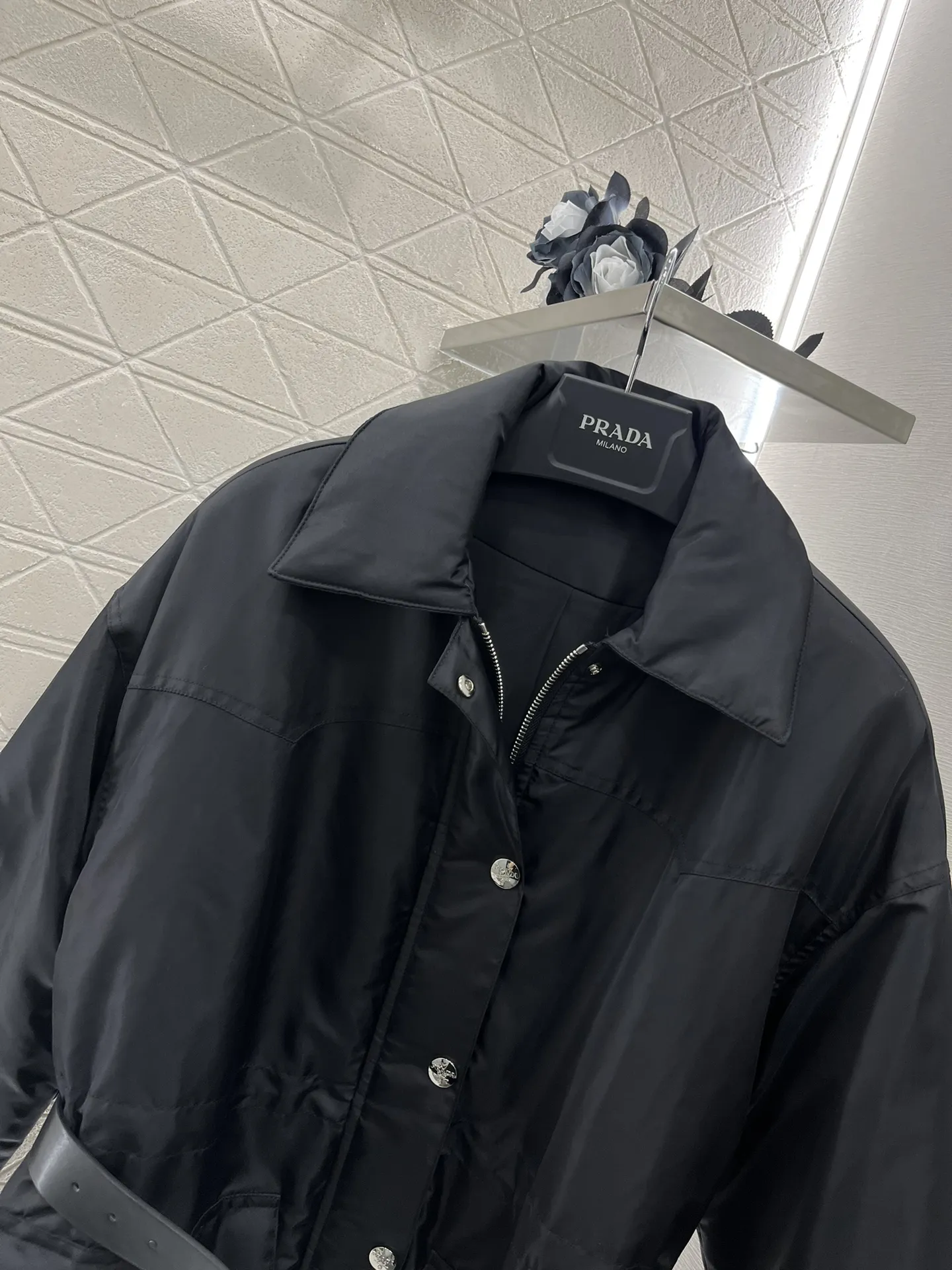 Prada 黒 コート - 画像 (4)