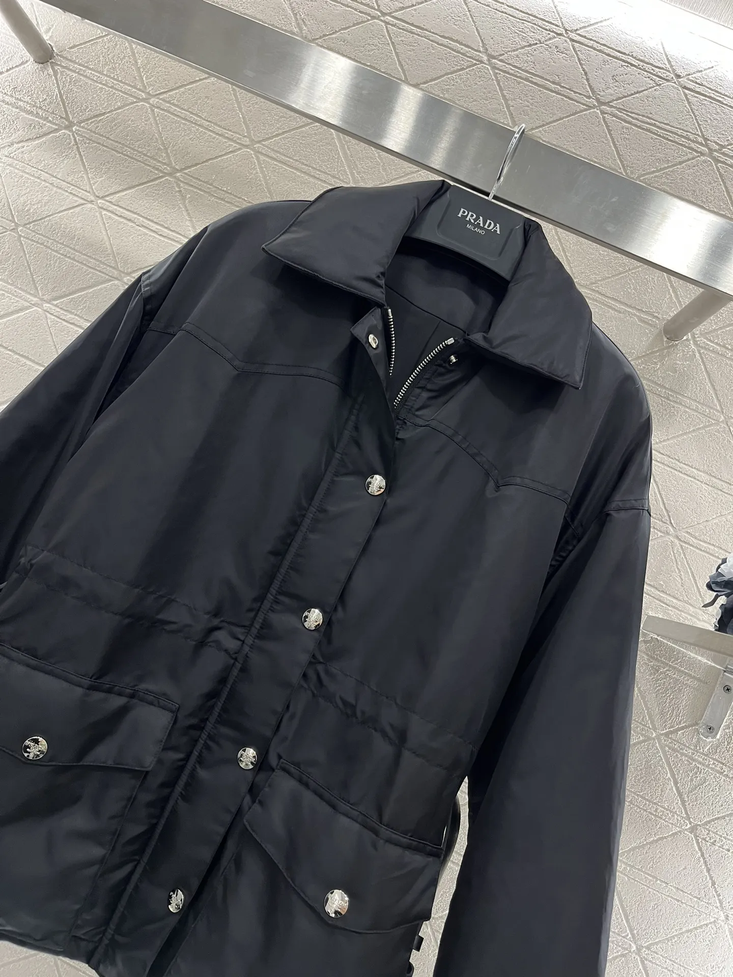 Prada 黒 コート - 画像 (7)