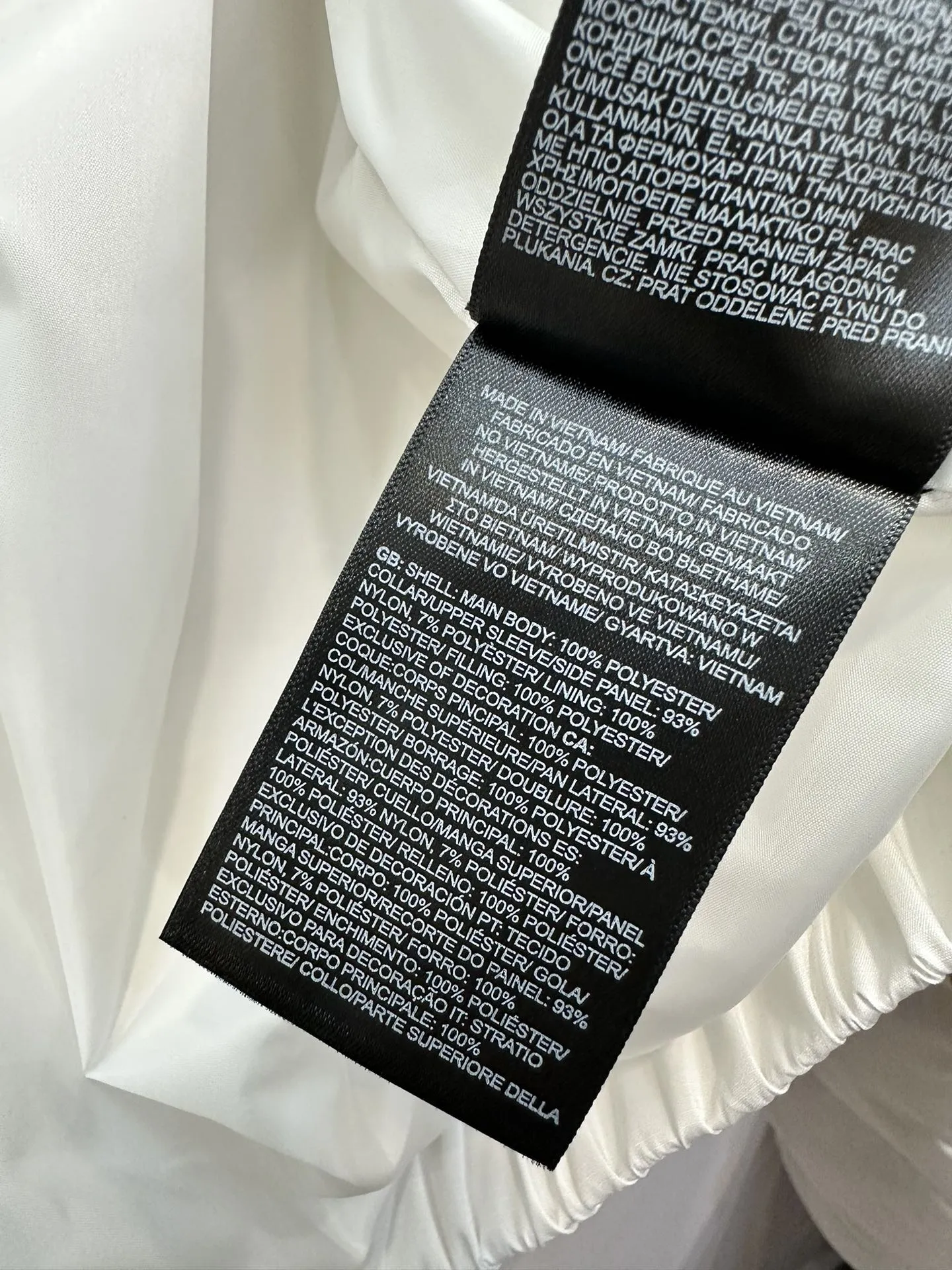 THE NORTH FACE ダークグレーダウンジャケット - 画像 (10)