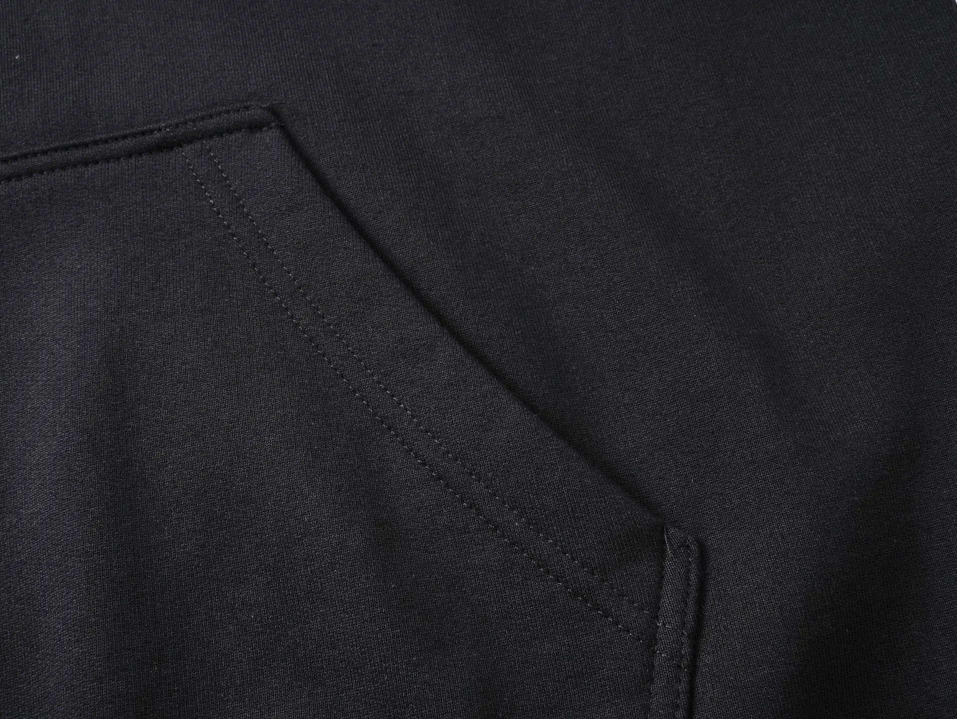 BALENCIAGA x Lamborghini 黒色ロゴプリントパーカー - 画像 (6)