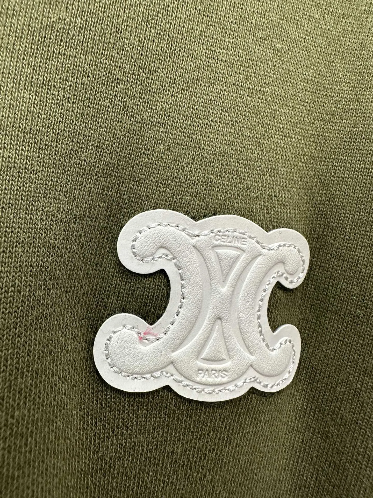 CELINE グリーン ジップアップパーカー - 画像 (5)