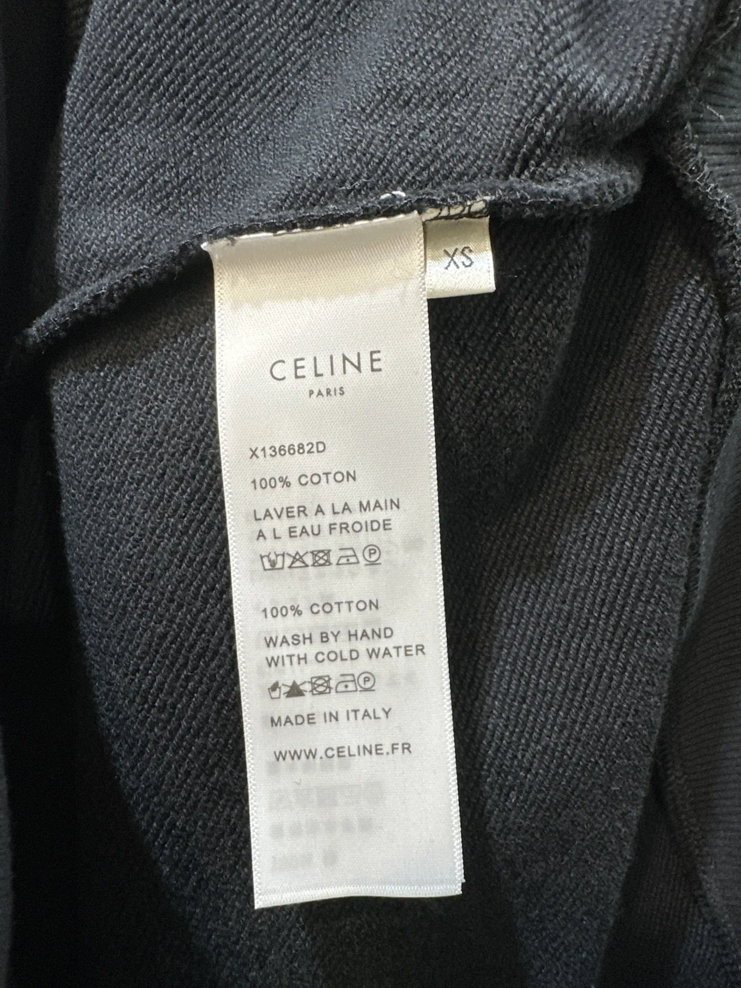 CELINE グレー連帽スウェット - 画像 (9)