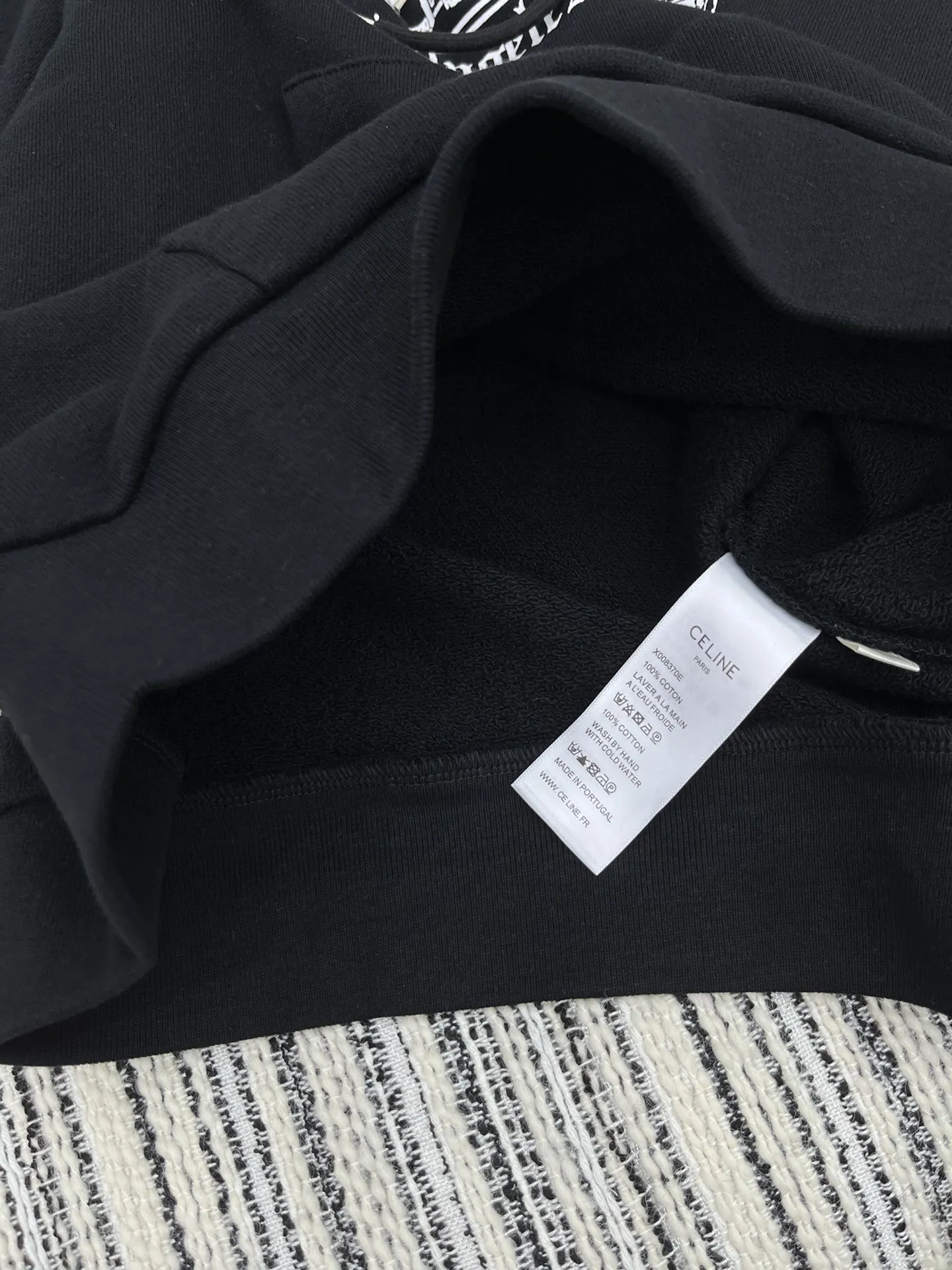 CELINE 黒色 パーカー - 画像 (6)