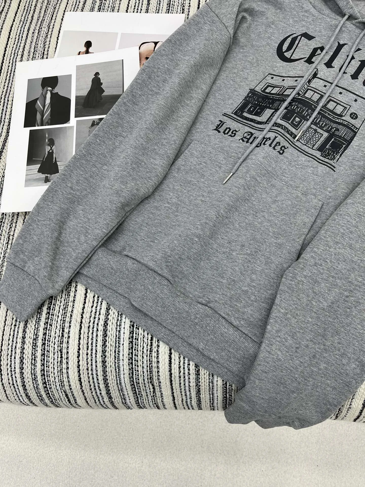 CELINE灰色パーカー - 画像 (4)