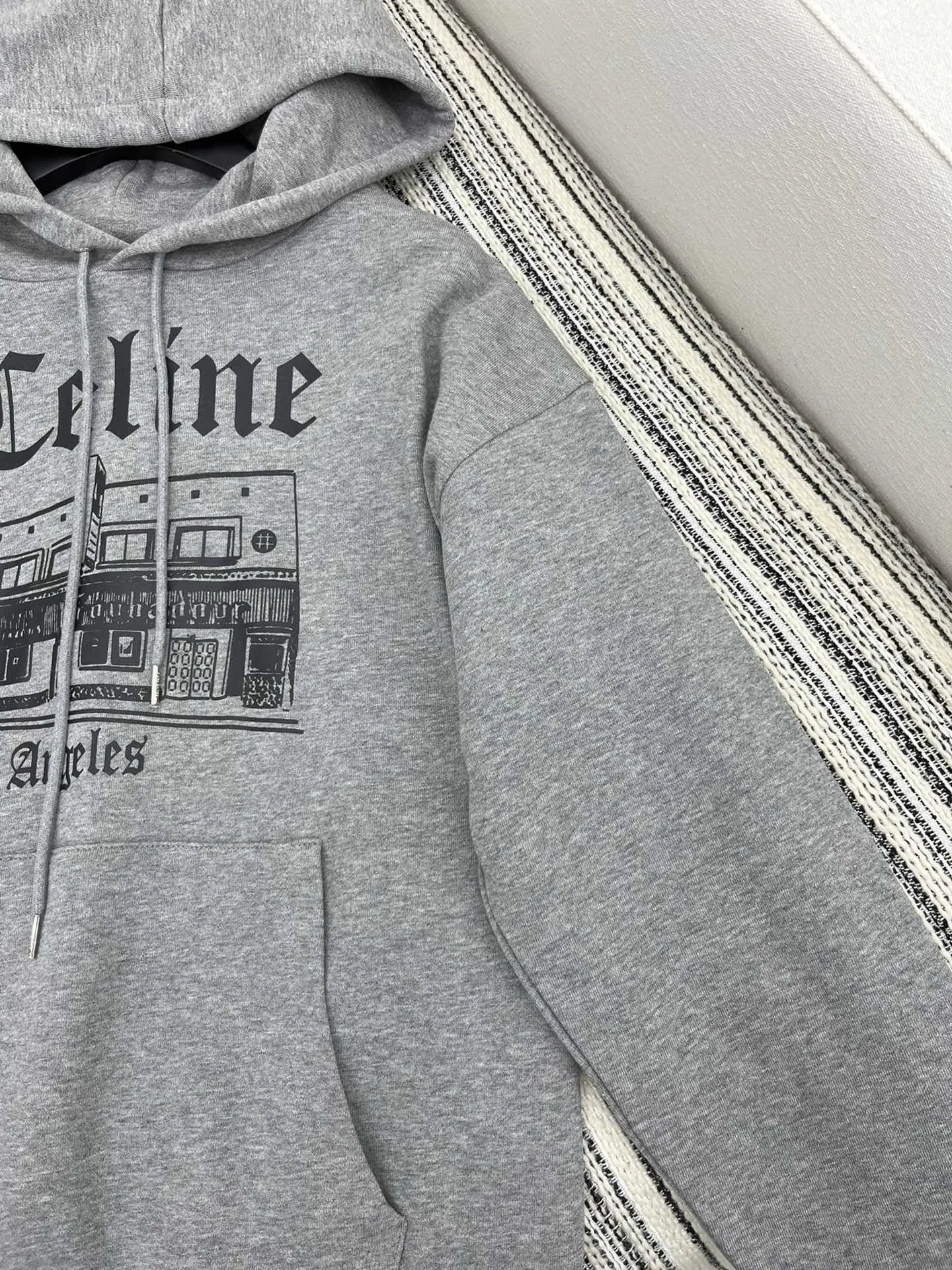 CELINE灰色パーカー - 画像 (5)