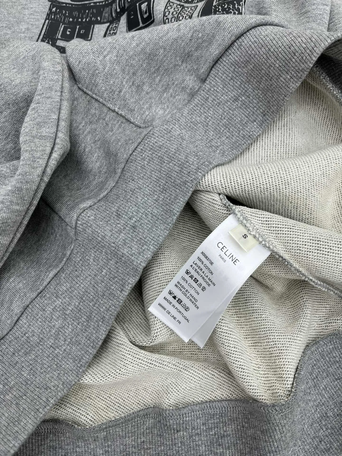 CELINE灰色パーカー - 画像 (6)