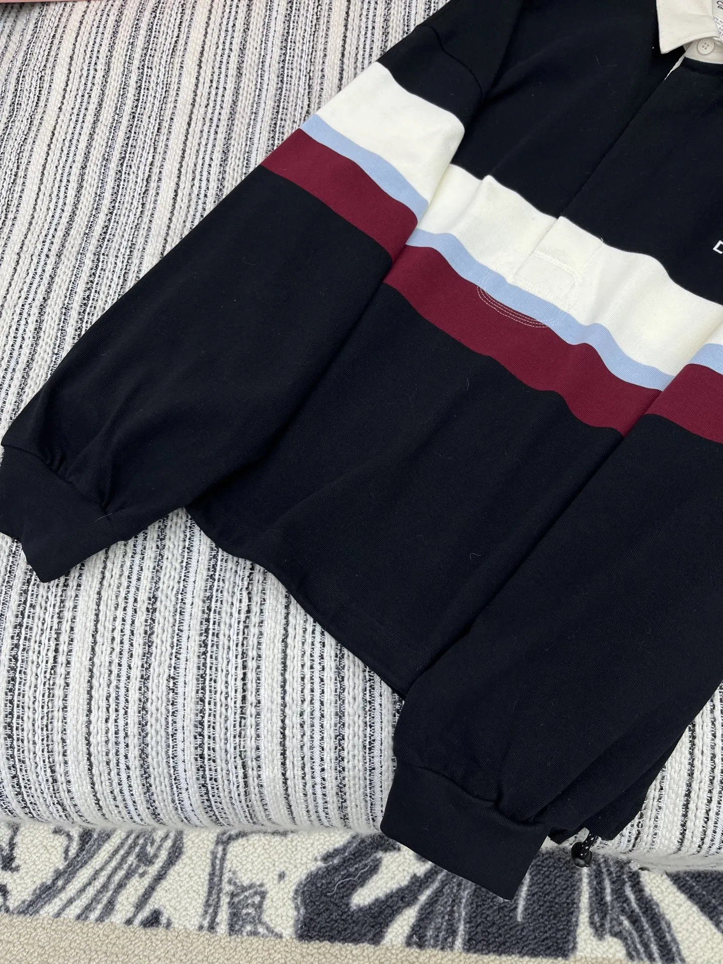 CHANEL 25中古シリーズ長袖シャツ ブルー ストライプ - 画像 (5)