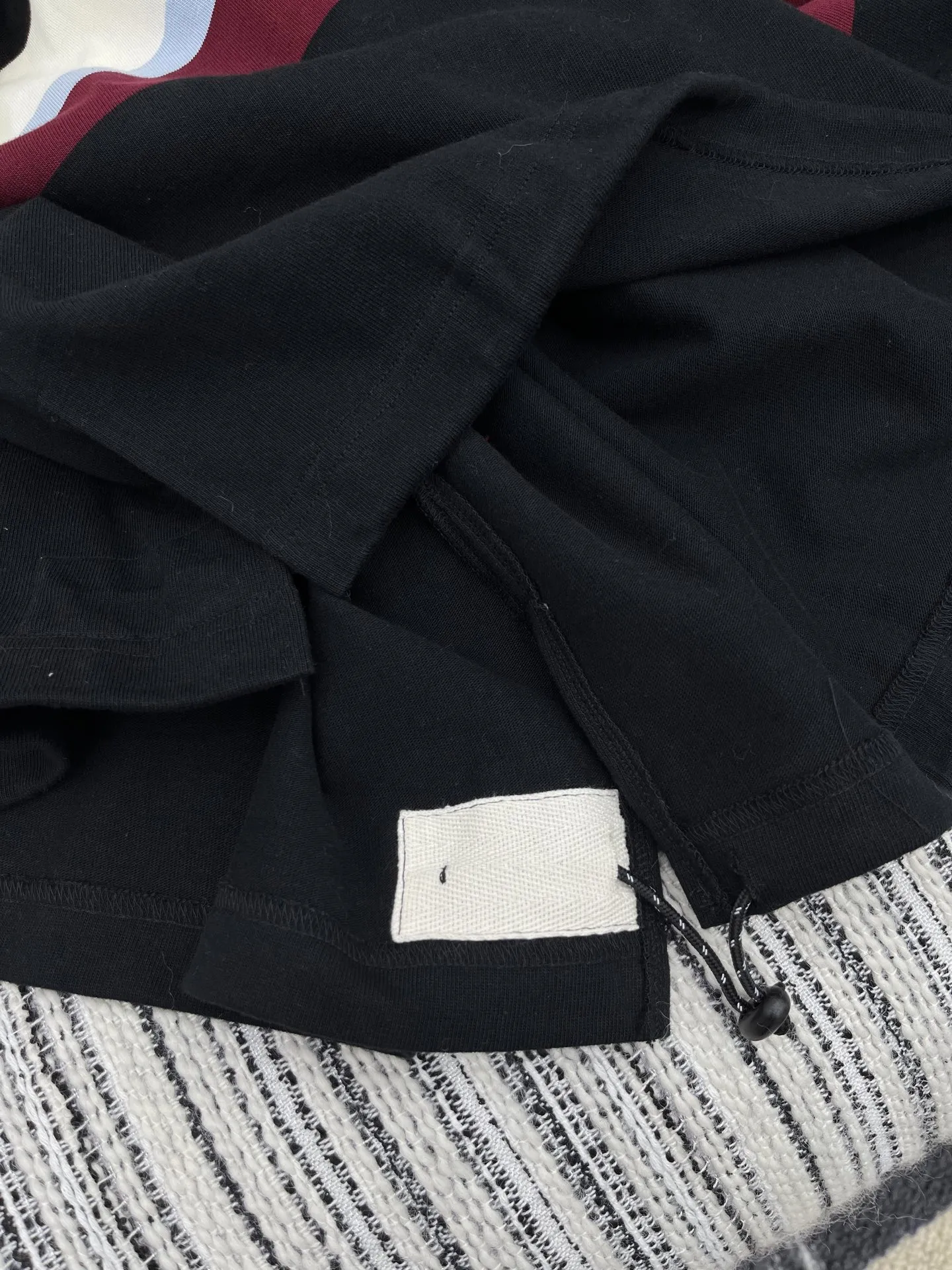 CHANEL 25中古シリーズ長袖シャツ ブルー ストライプ - 画像 (6)