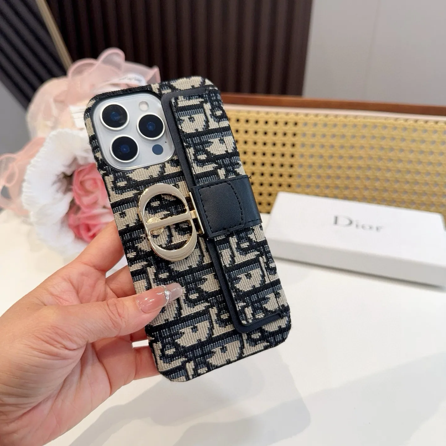 Diorモンターニュ30クラシックブラックカードケーススタイル - 画像 (5)