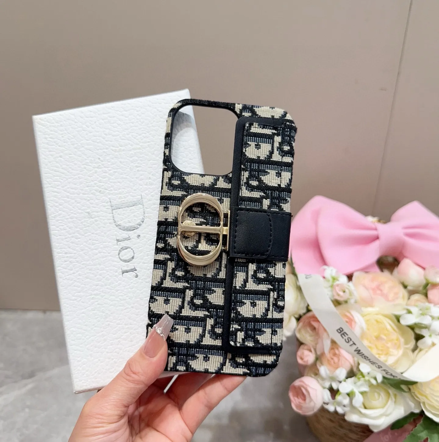 Diorモンターニュ30クラシックブラックカードケーススタイル - 画像 (8)