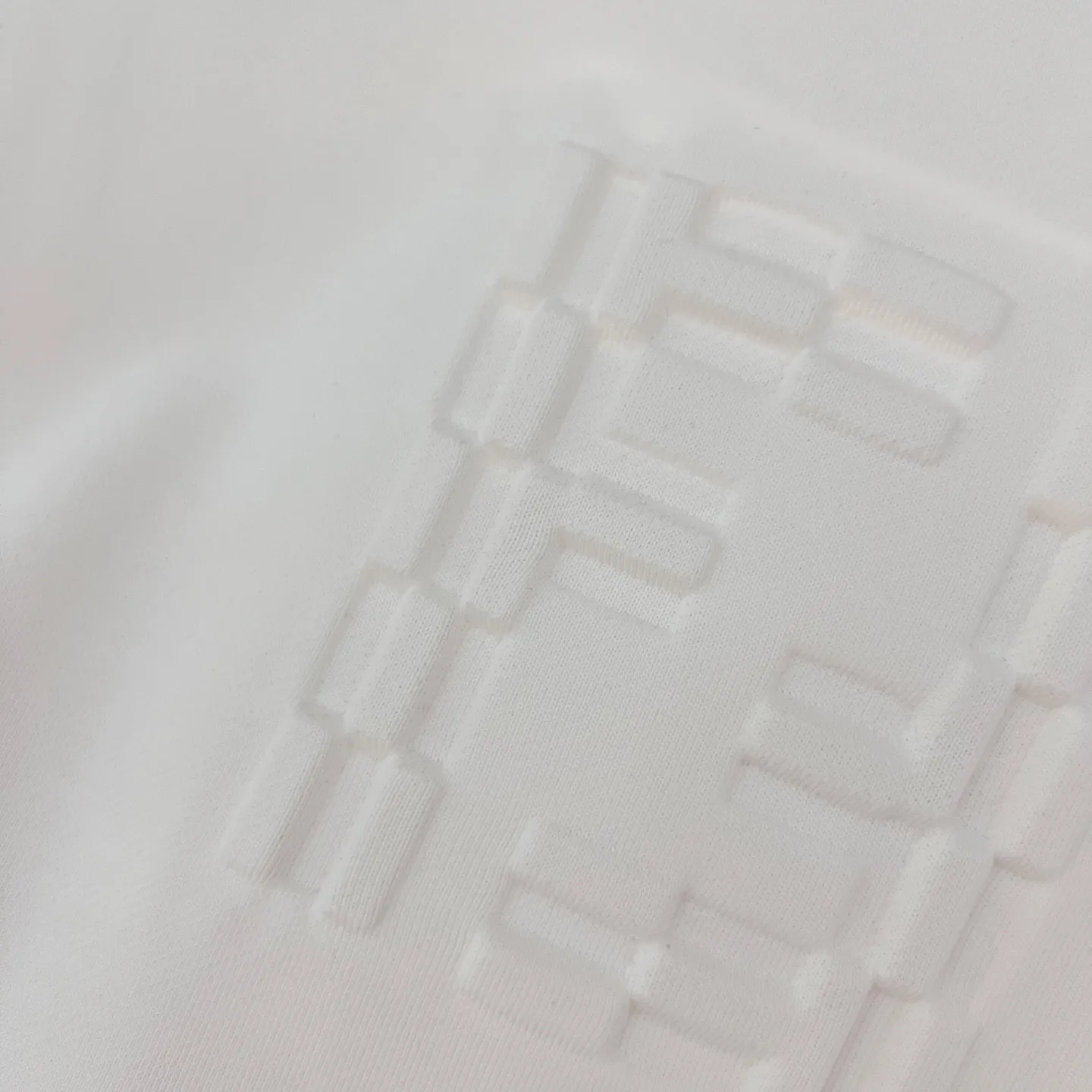 FENDI 420gコットンラウンドネックスウェット 白 - 画像 (7)