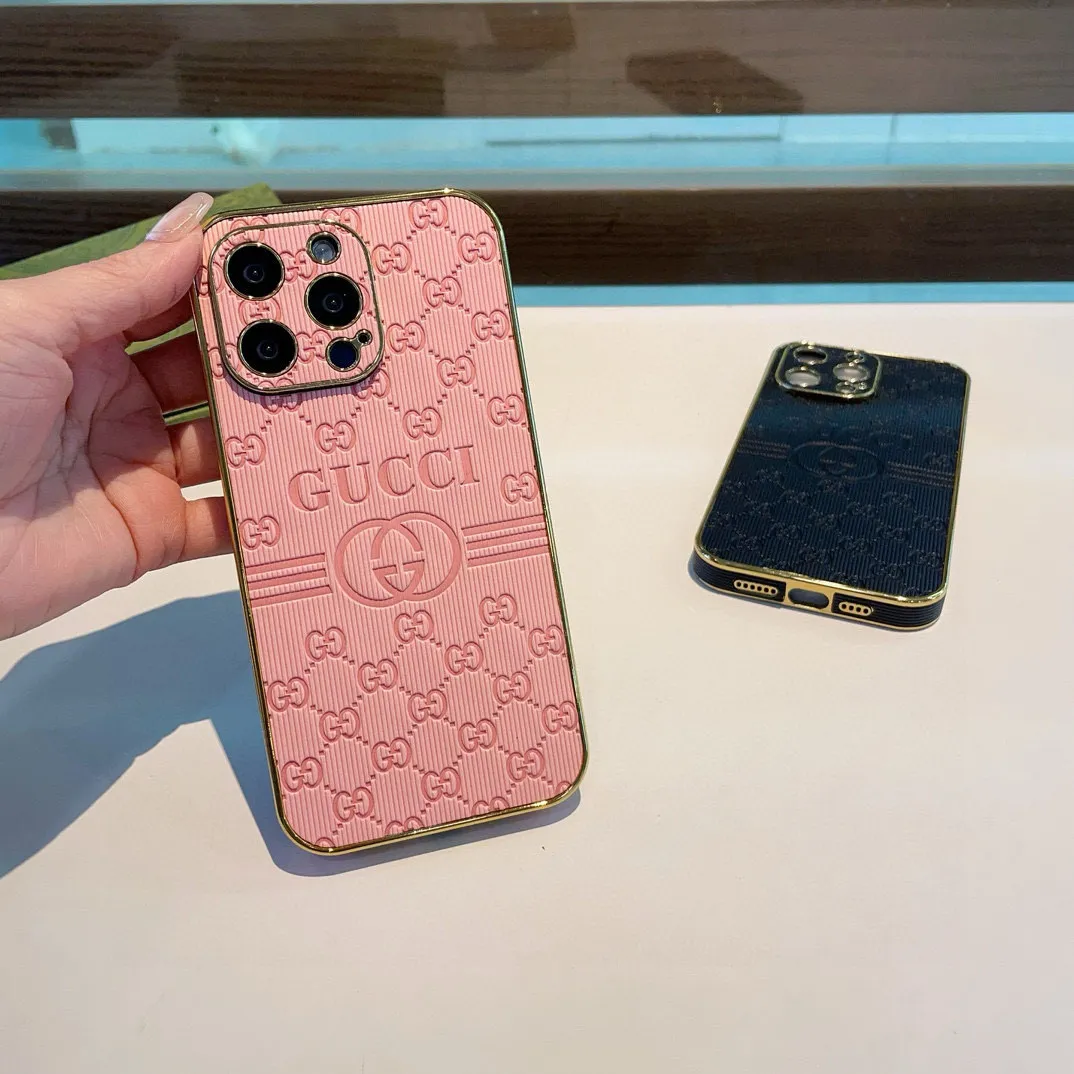 Gucciピンク電鍍側貼押し型iPhoneケース - 画像 (9)