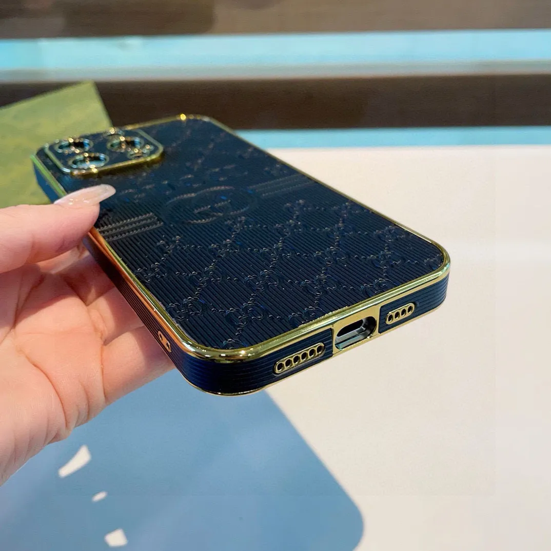 Gucci ブラック電鍍サイド押し型iPhoneケース - 画像 (5)