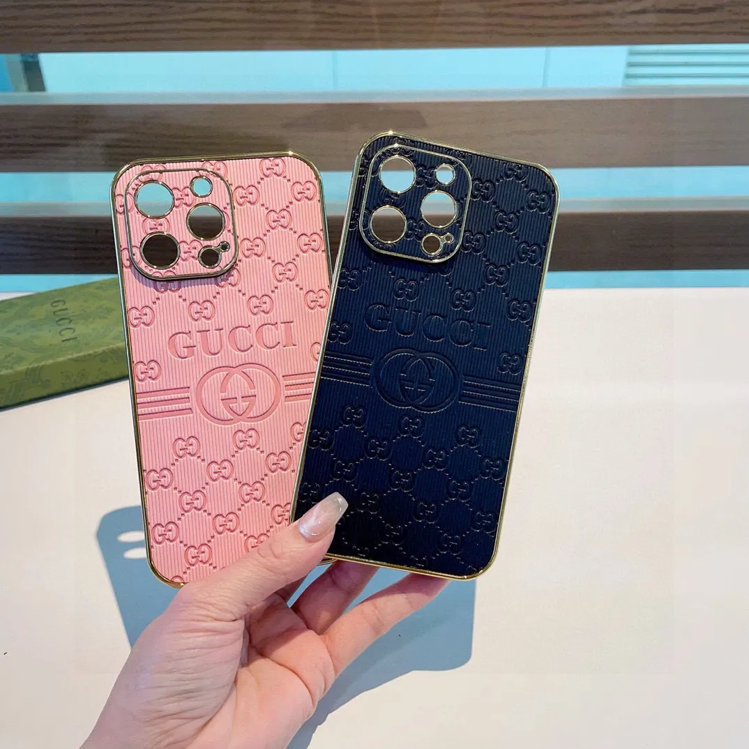 Gucci ブラック電鍍サイド押し型iPhoneケース - 画像 (6)