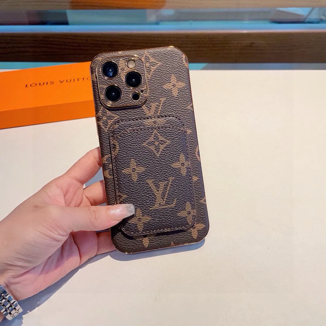 LOUIS VUITTON ブラウン クラシックカードケースケース