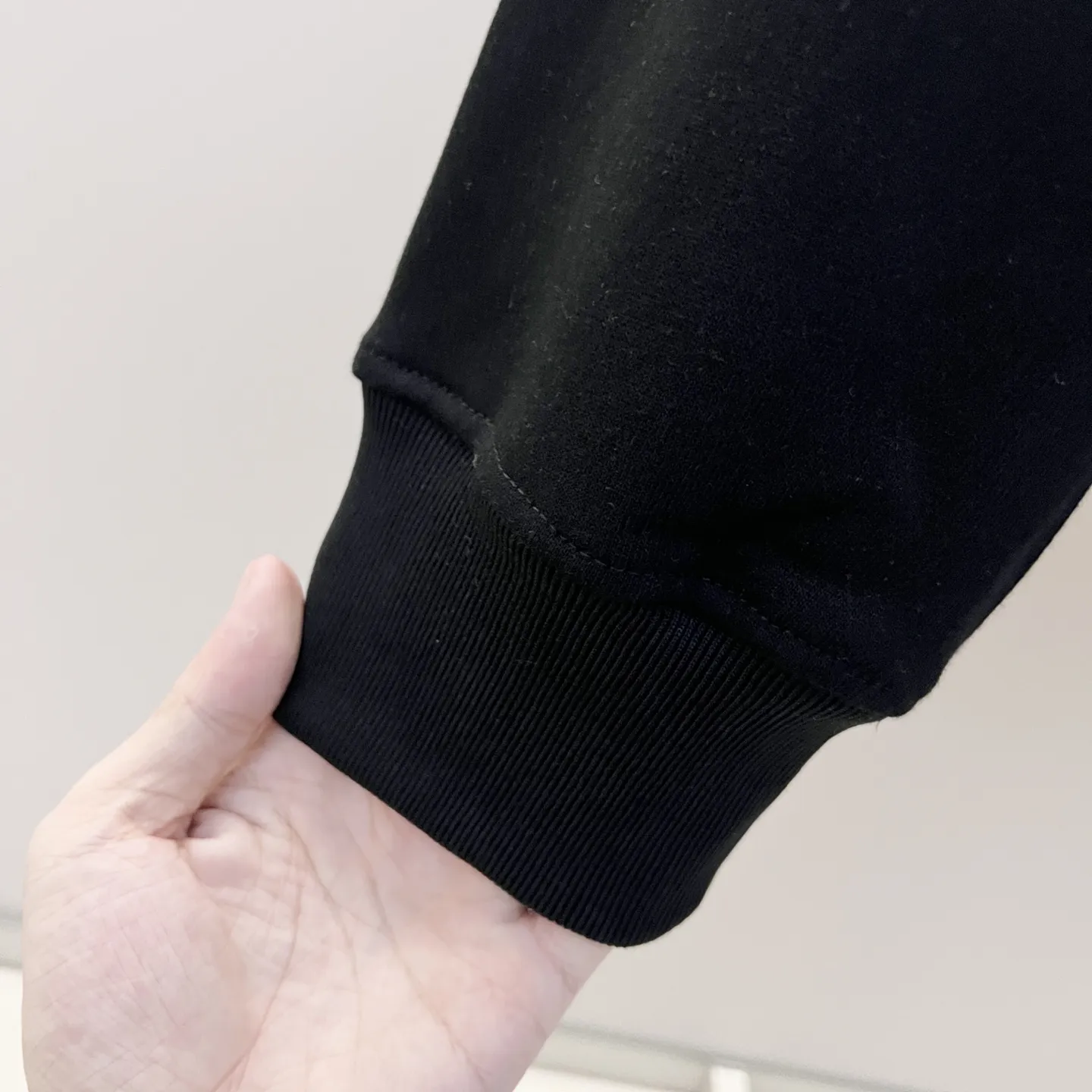 GUCCI 黒色 純 Cotton 丸首スウェット - 画像 (8)