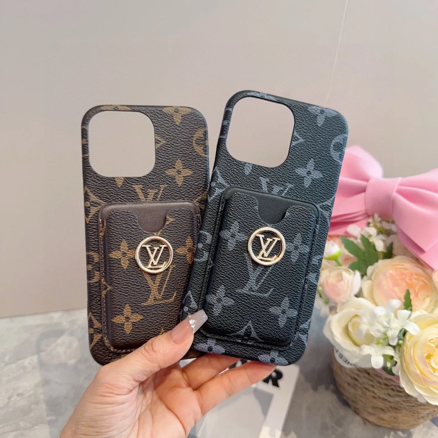 Louis Vuitton 黒 クラシックカードケース付きケース - 画像 (10)