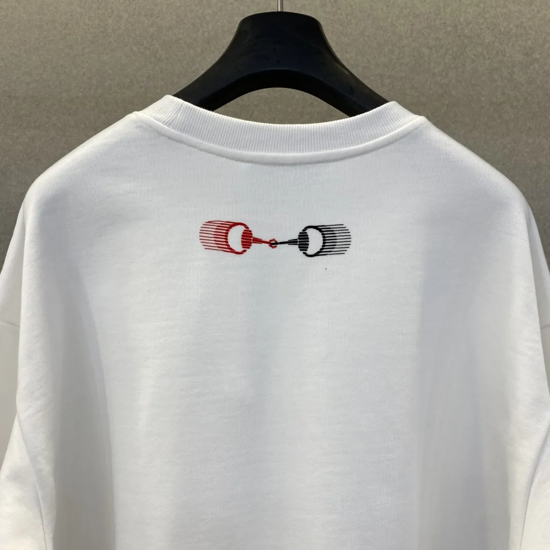Gucci ホワイトロゴプリント長袖スウェット - 画像 (9)