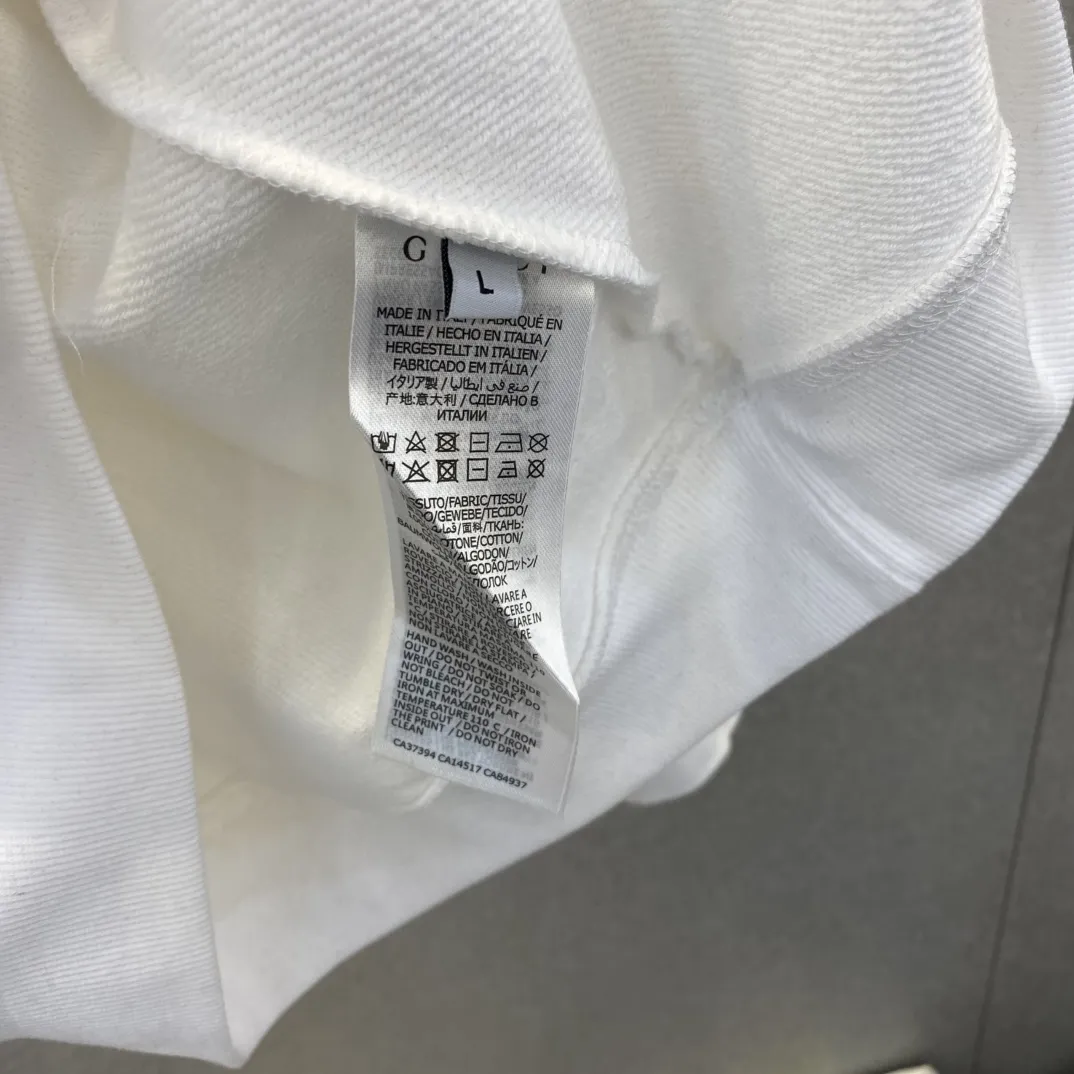 Gucci ホワイトロゴプリント長袖スウェット - 画像 (10)