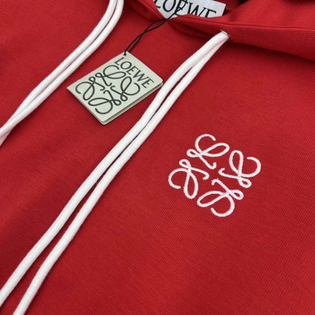 LOEWE 刺繍ロゴレッドセットアップ - 画像 (8)