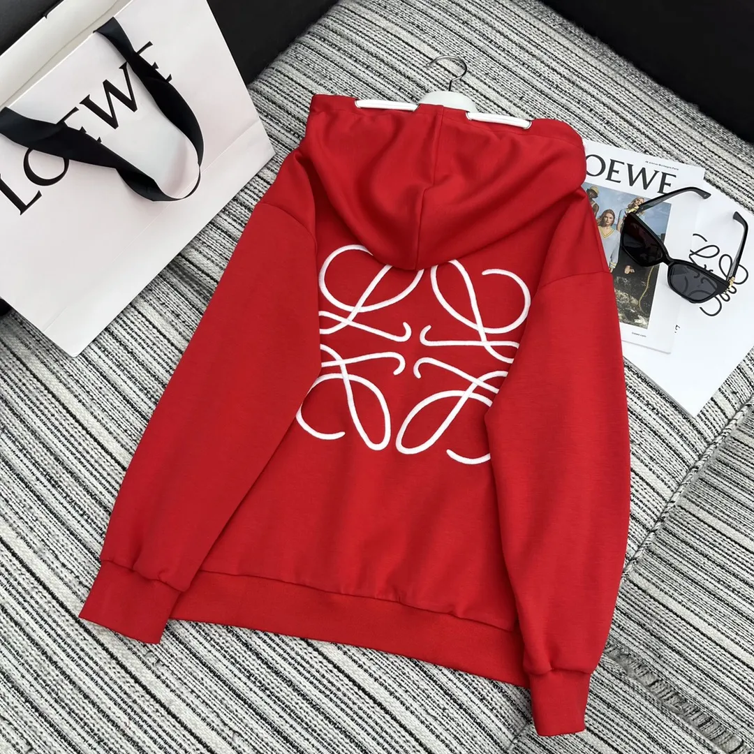 LOEWE 刺繍ロゴレッドセットアップ - 画像 (10)