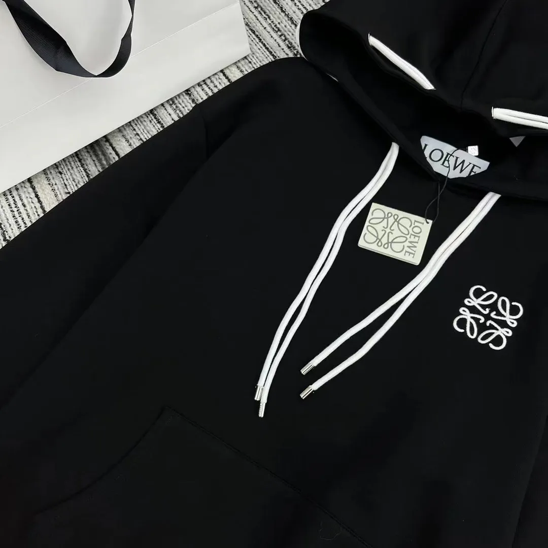 LOEWE シリーズ ブラック刺繍ロゴセット - 画像 (7)